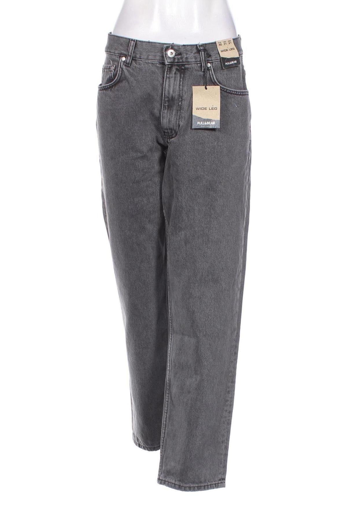 Damen Jeans Pull&Bear, Größe M, Farbe Grau, Preis € 23,71