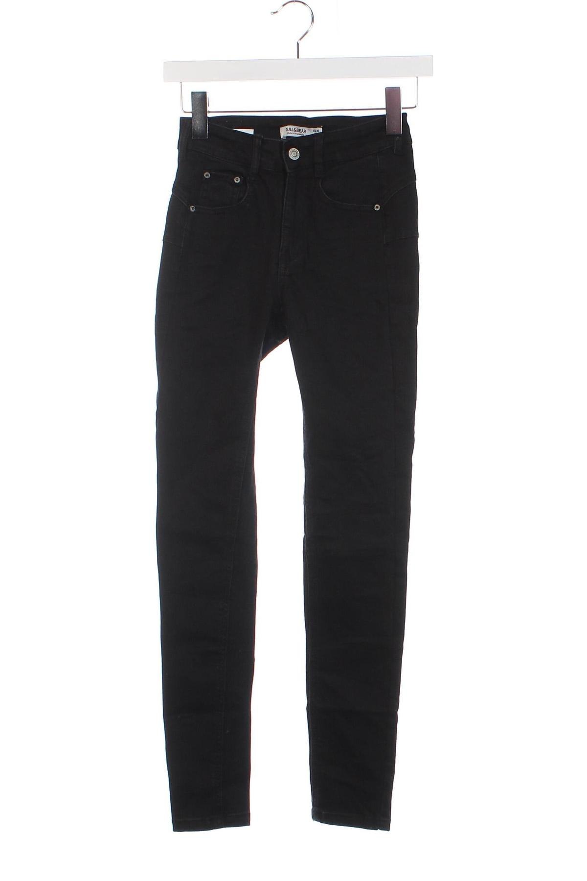 Damen Jeans Pull&Bear, Größe XXS, Farbe Schwarz, Preis 4,04 €