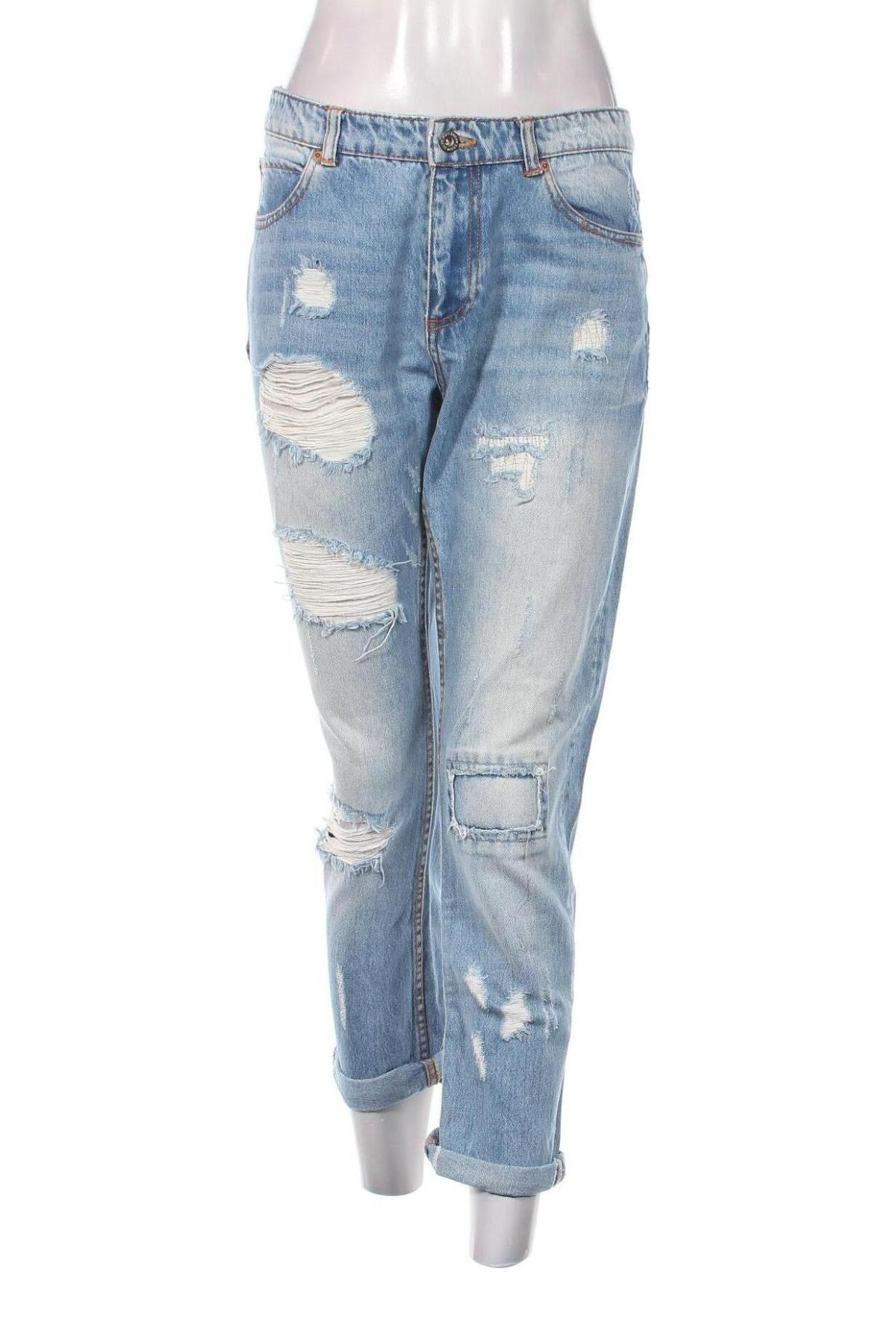 Damen Jeans Pull&Bear, Größe L, Farbe Blau, Preis 15,00 €