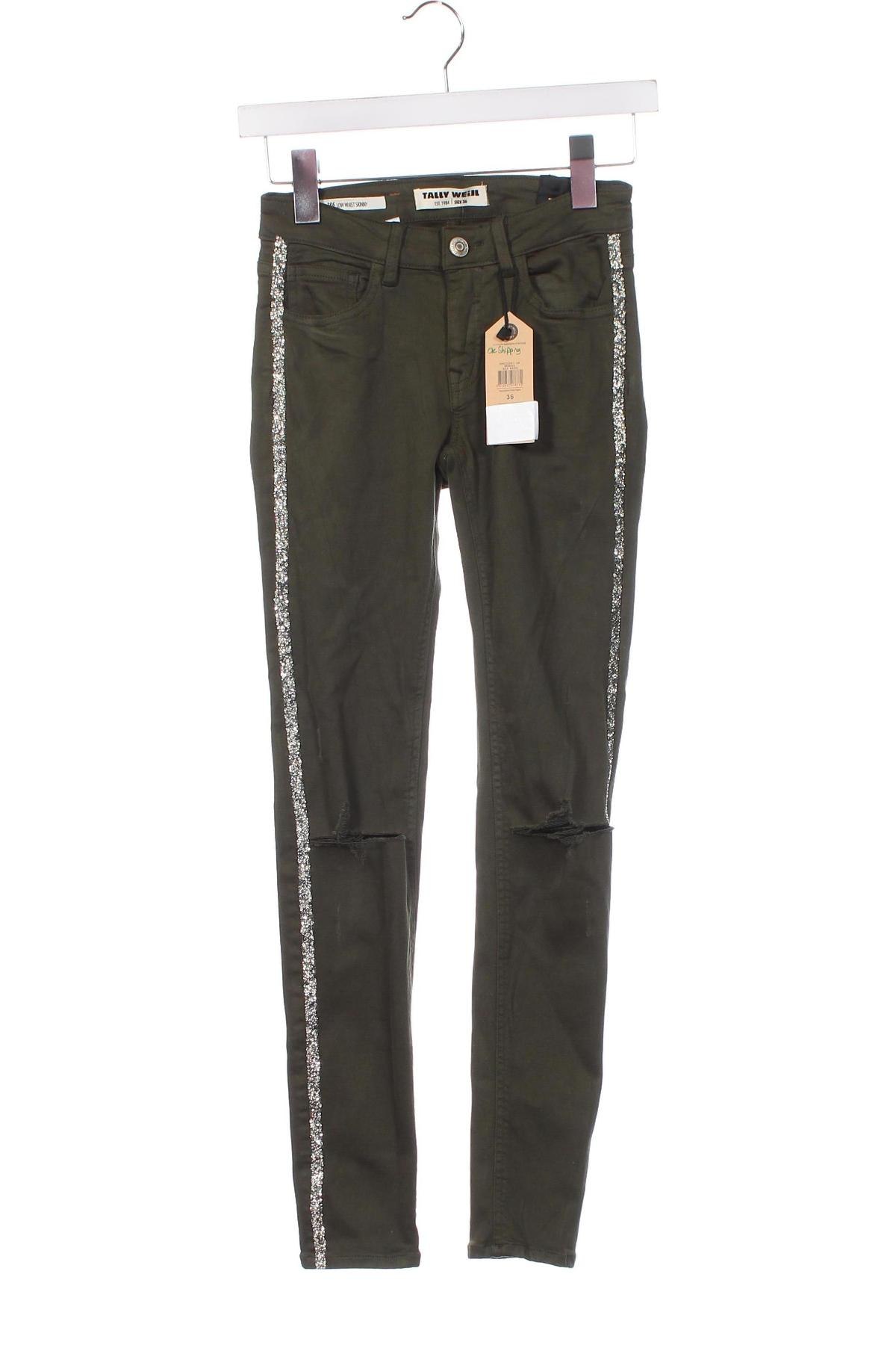 Damen Jeans Tally Weijl, Größe S, Farbe Grün, Preis € 5,93