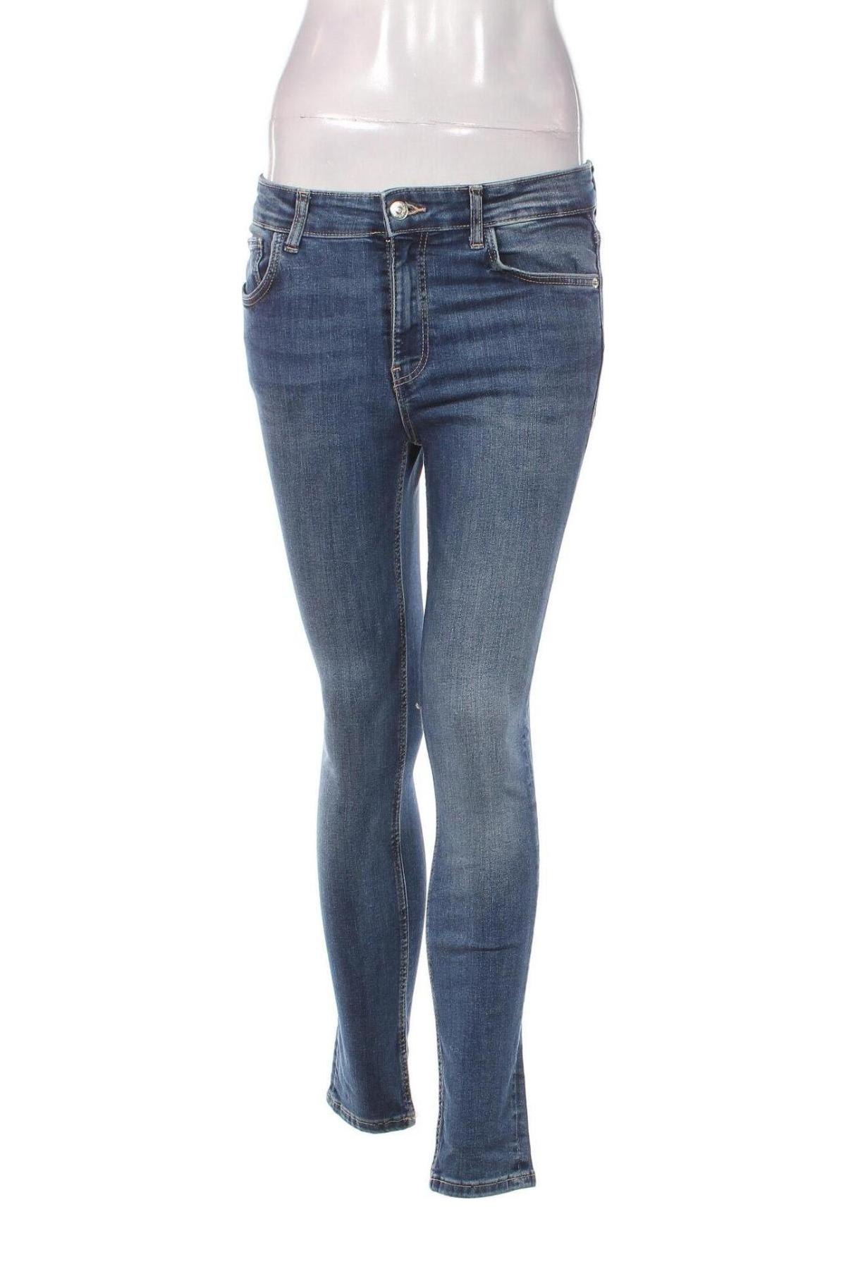 Γυναικείο Τζίν Zara, Μέγεθος M, Χρώμα Μπλέ, Τιμή 6,64 €