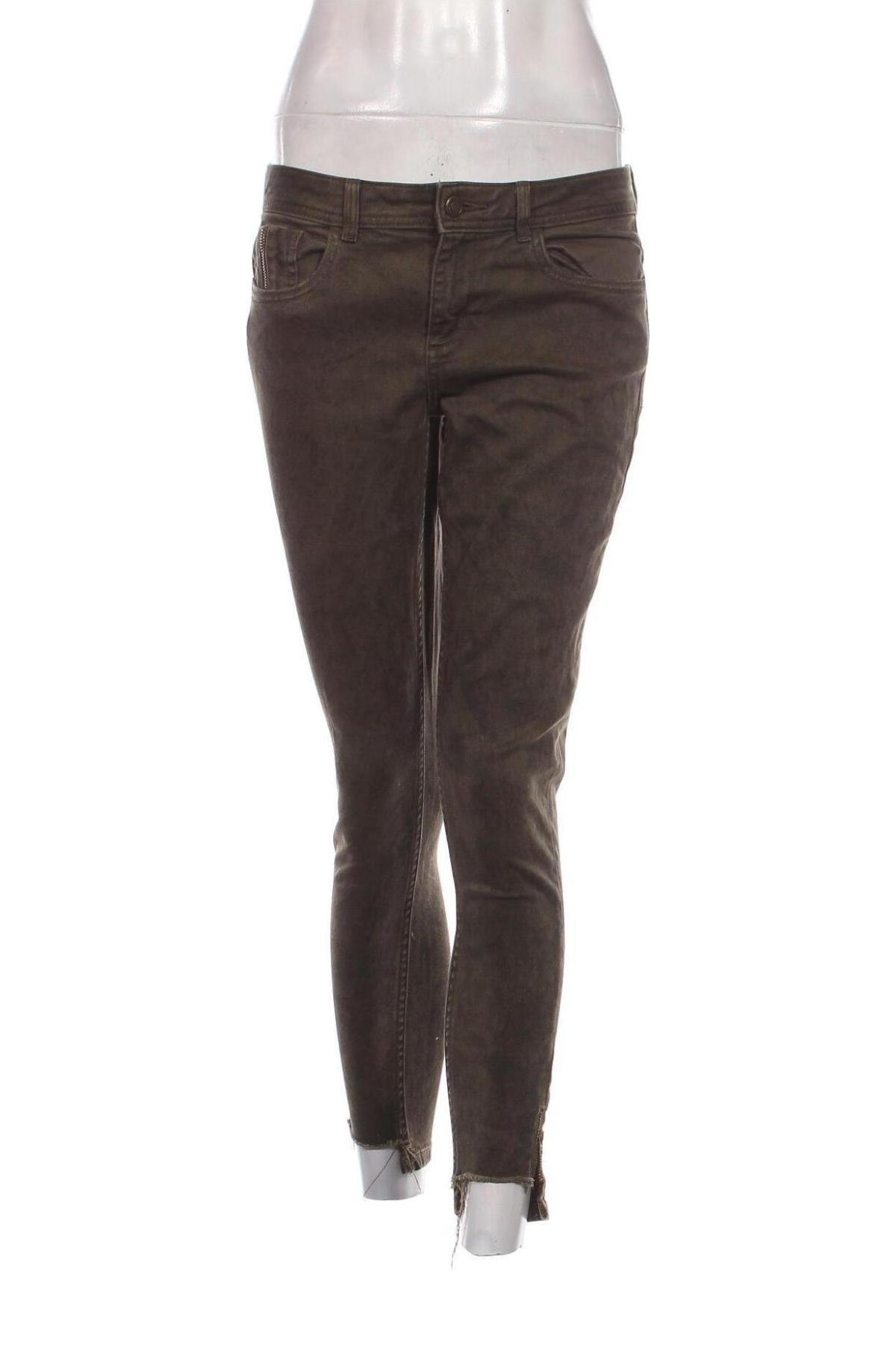 Damen Jeans Zara, Größe M, Farbe Grün, Preis 7,87 €