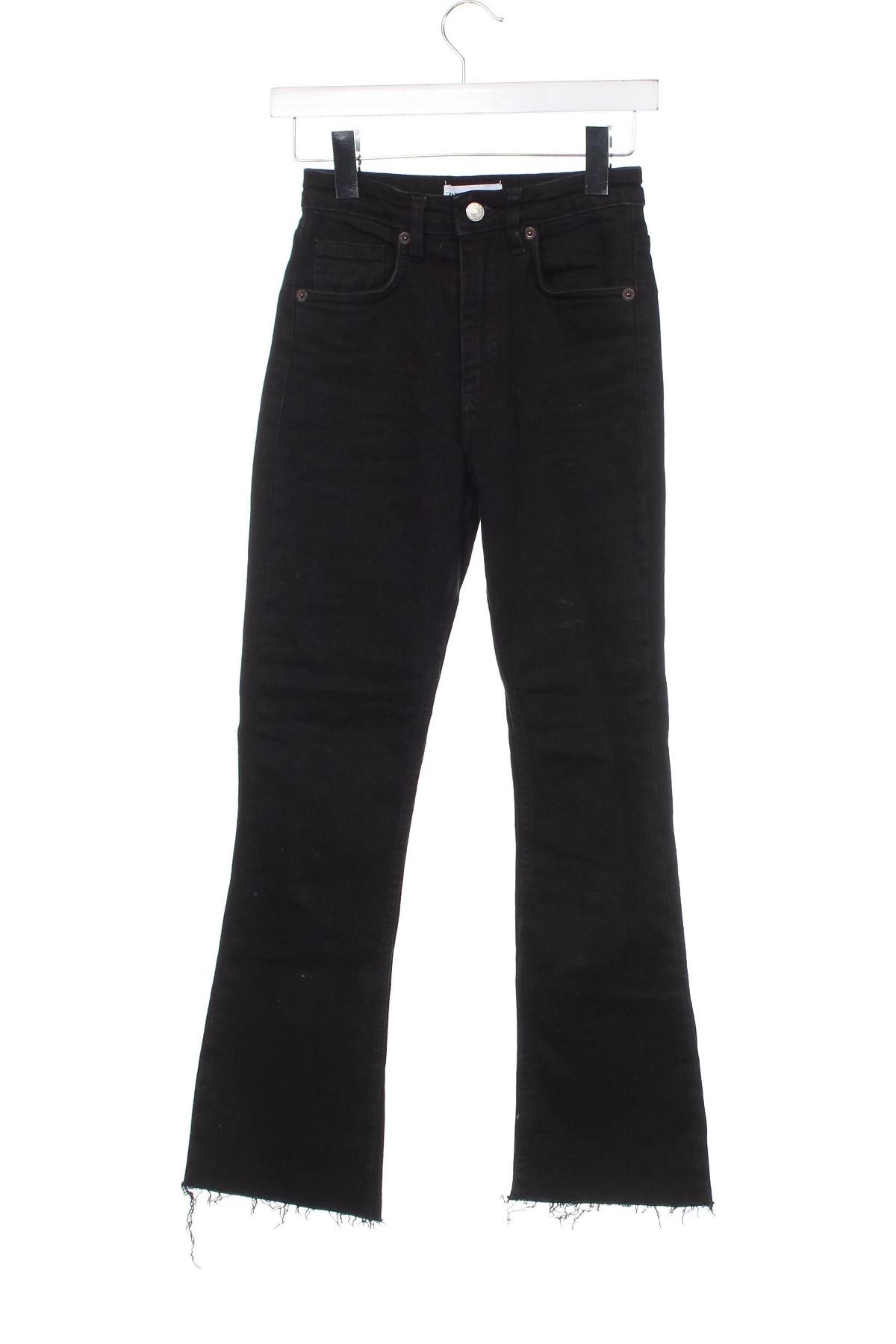 Damen Jeans Zara, Größe XXS, Farbe Schwarz, Preis € 18,79