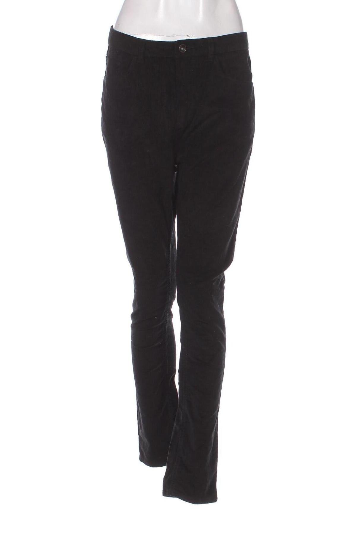 Pantaloni de velvet de femei Bel&Bo, Mărime L, Culoare Negru, Preț 21,94 Lei