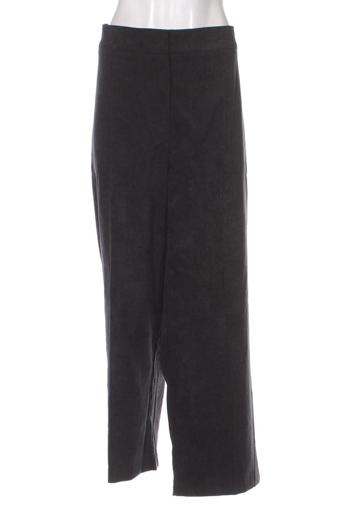 Pantaloni de velvet de femei C&A, Mărime XL, Culoare Negru, Preț 21,99 Lei