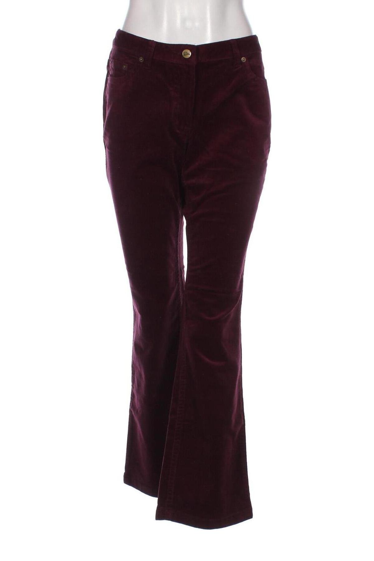 Damen Cordhose Cheer, Größe M, Farbe Lila, Preis 8,99 €