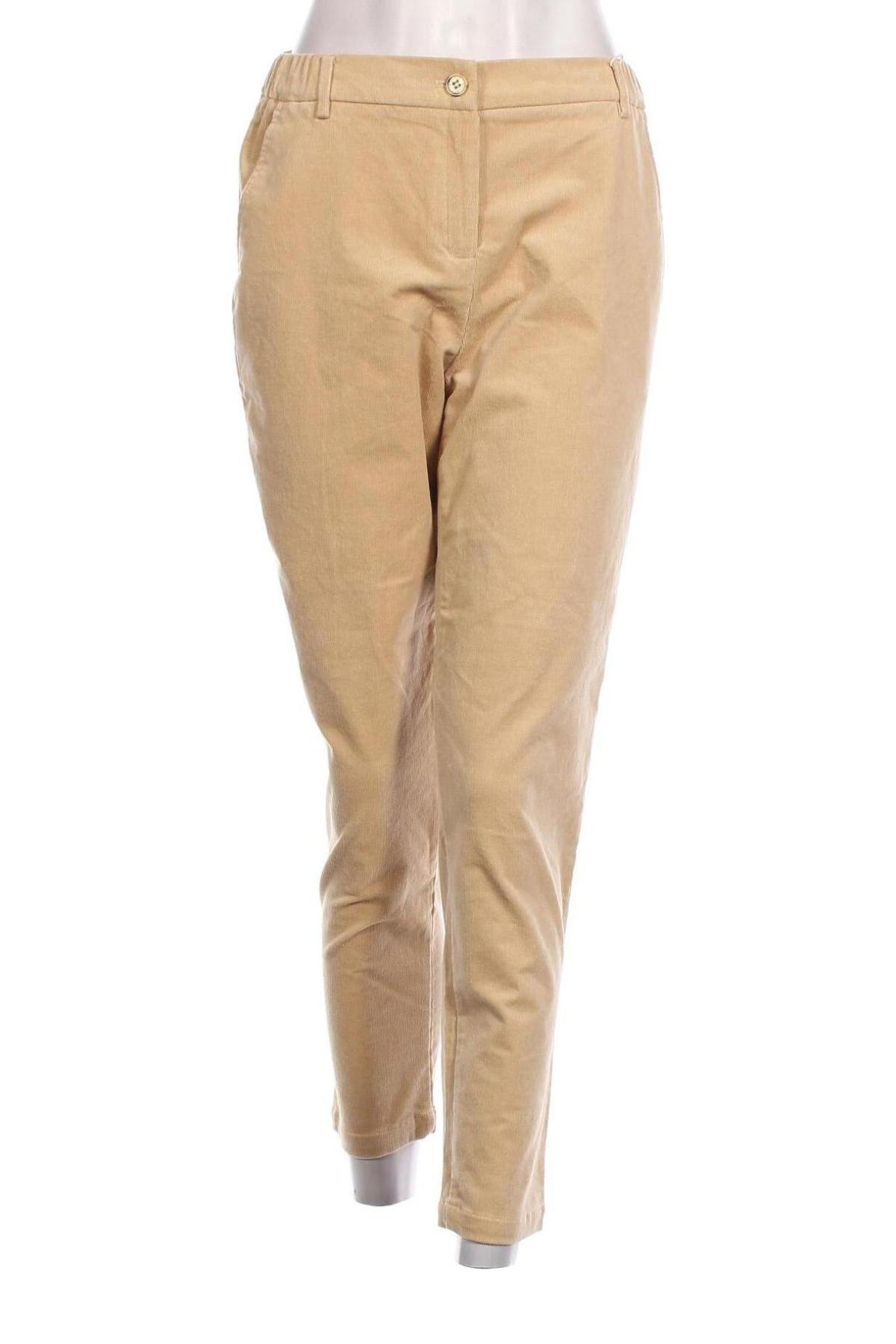 Γυναικείο κοτλέ παντελόνι Esprit, Μέγεθος S, Χρώμα  Μπέζ, Τιμή 9,59 €