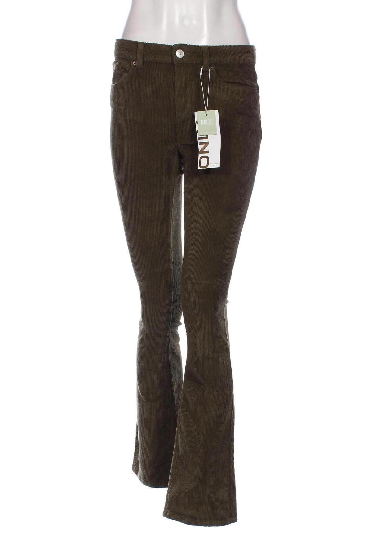 Damen Cordhose ONLY, Größe S, Farbe Grün, Preis € 5,75