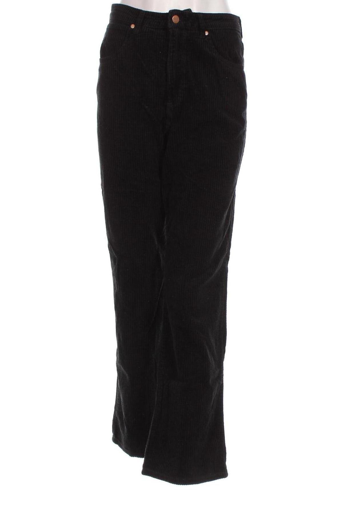 Pantaloni de velvet de femei Wrangler, Mărime S, Culoare Negru, Preț 122,19 Lei