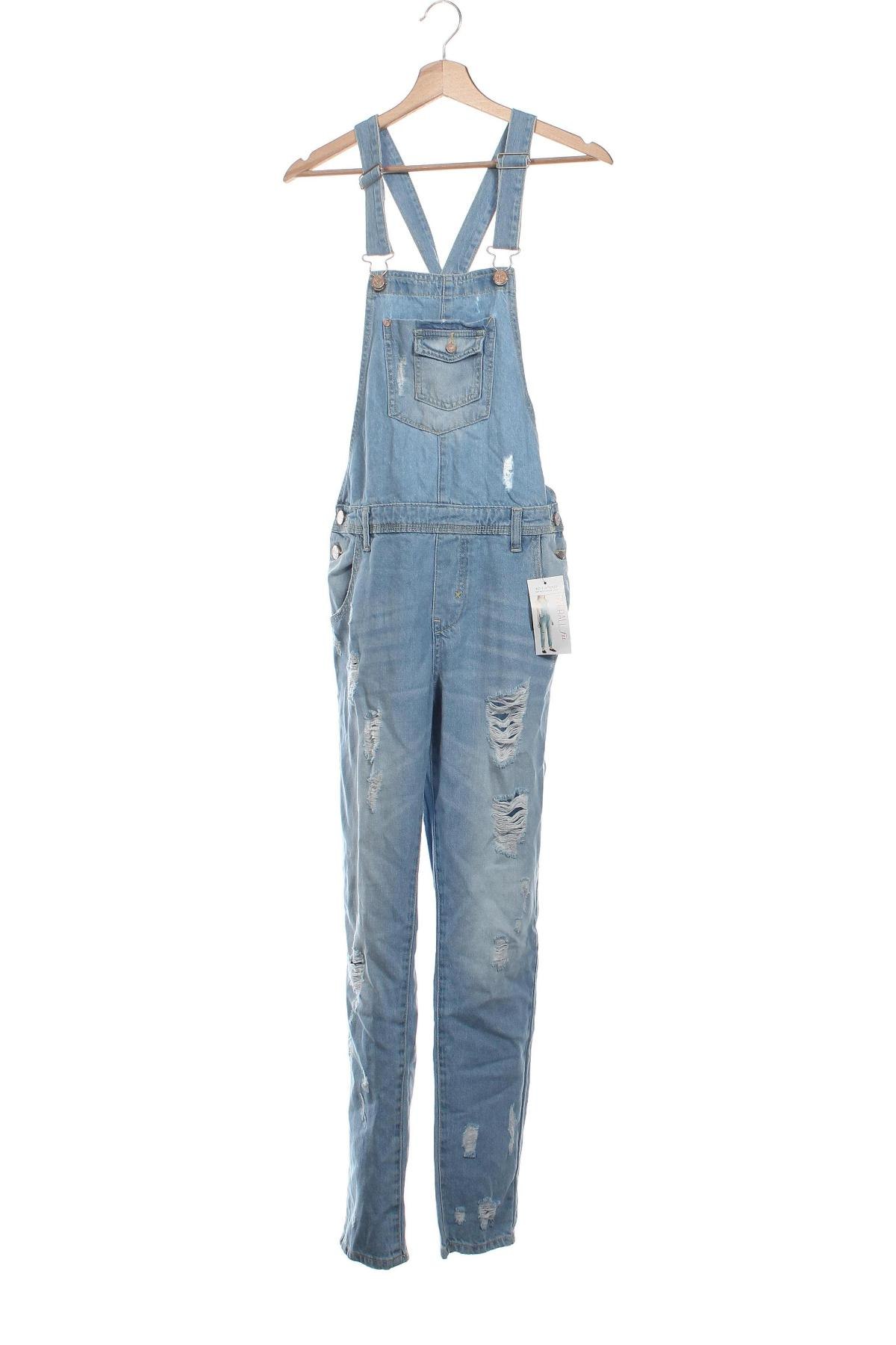 Damen Overall Terranova, Größe XS, Farbe Blau, Preis 5,00 €