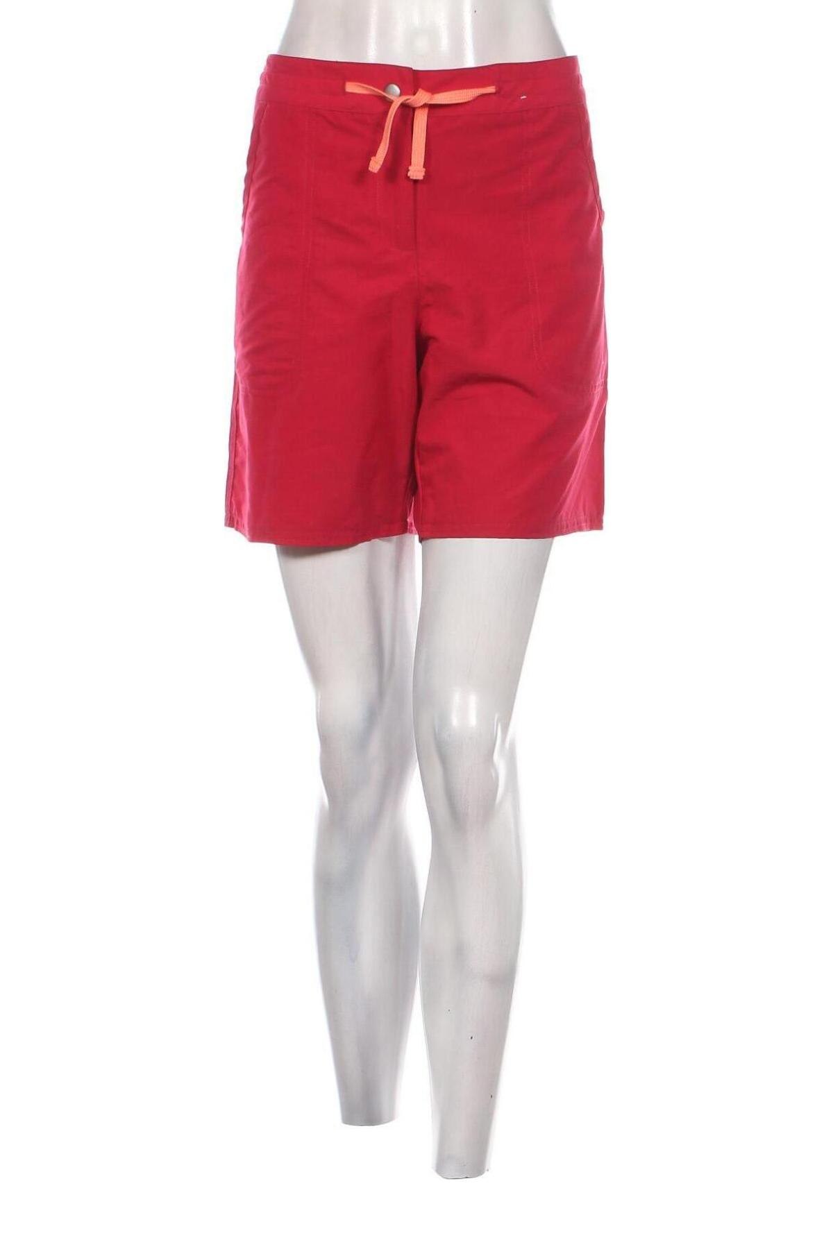 Дамски къс панталон Decathlon, Размер L, Цвят Червен, Цена 30,21 лв.