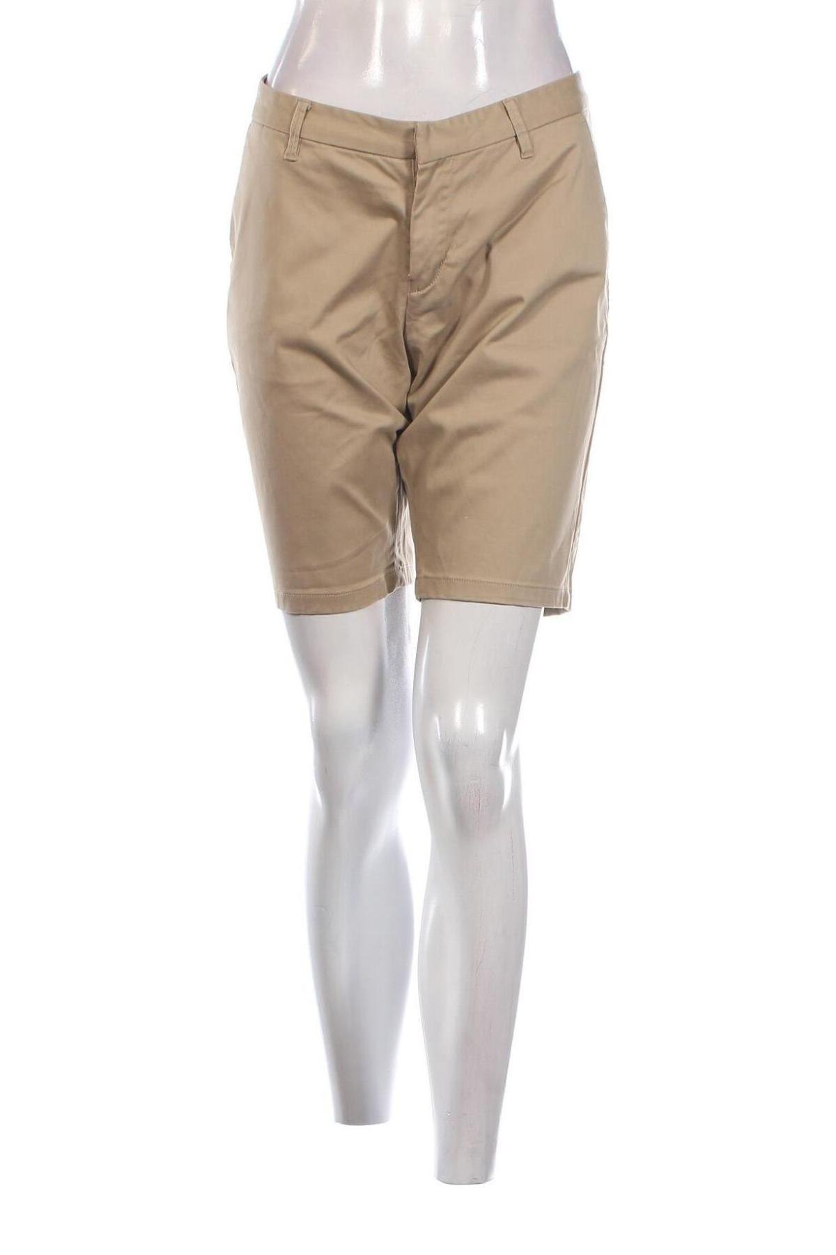 Γυναικείο κοντό παντελόνι Dreimaster, Μέγεθος M, Χρώμα  Μπέζ, Τιμή 18,18 €