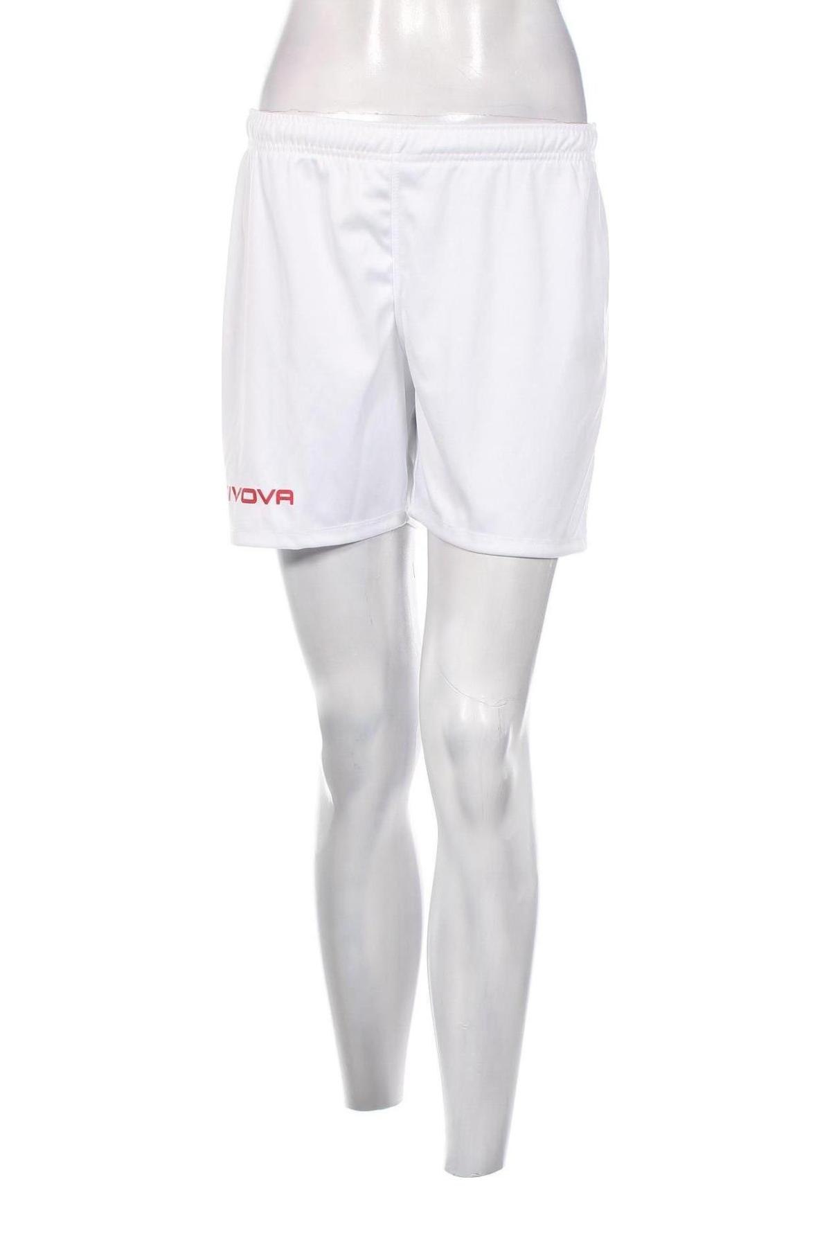 Γυναικείο κοντό παντελόνι Givova, Μέγεθος XS, Χρώμα Λευκό, Τιμή 2,88 €