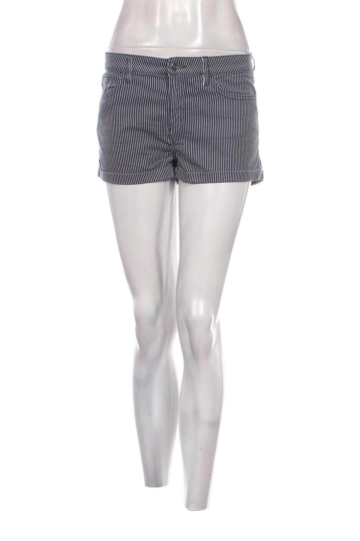 Дамски къс панталон H&M, Размер S, Цвят Син, Цена 7,98 лв.