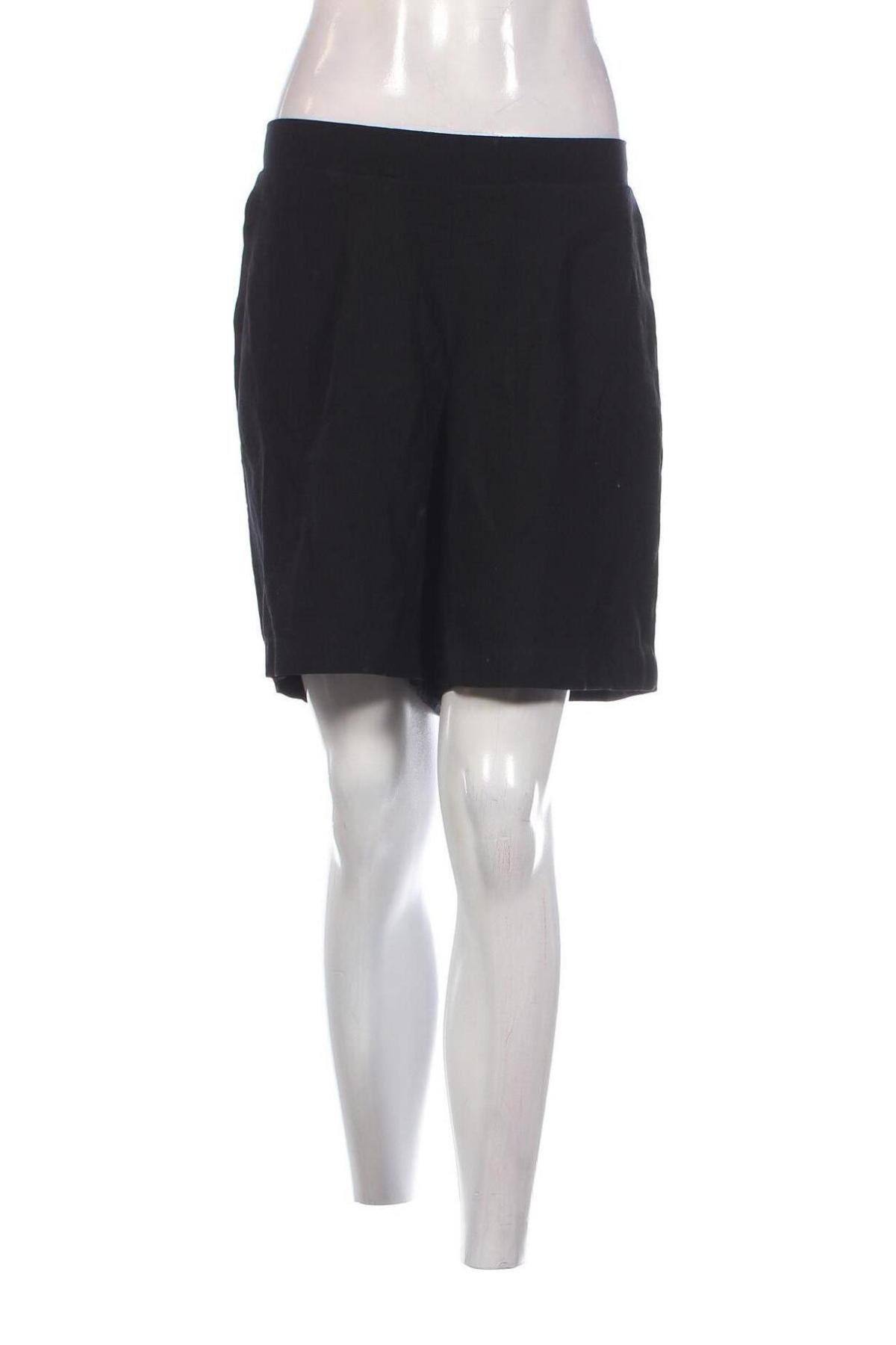 Дамски къс панталон LC Waikiki, Размер M, Цвят Черен, Цена 17,55 лв.