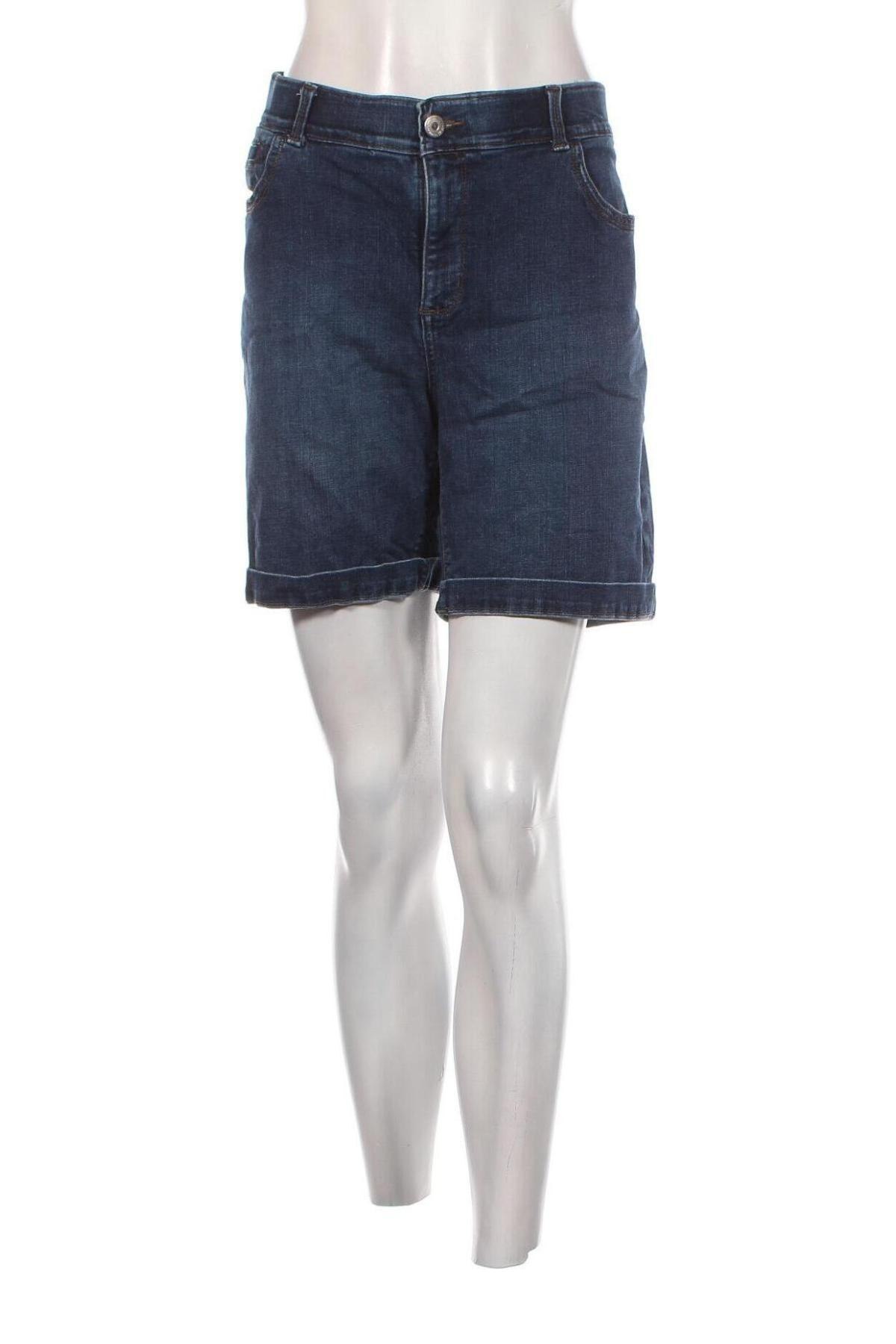 Pantaloni scurți de femei Lee, Mărime XL, Culoare Albastru, Preț 122,45 Lei