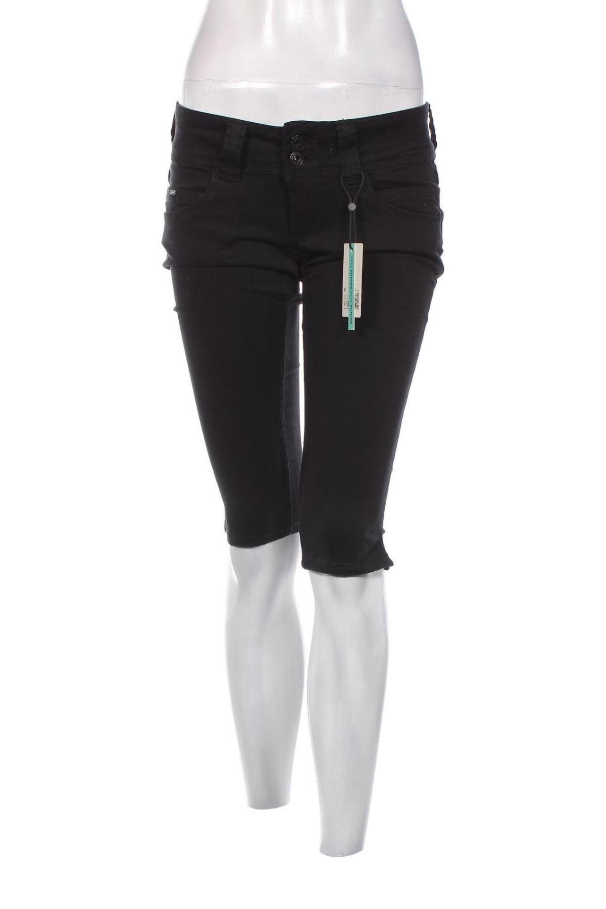 Дамски къс панталон Pepe Jeans, Размер M, Цвят Черен, Цена 42,42 лв.