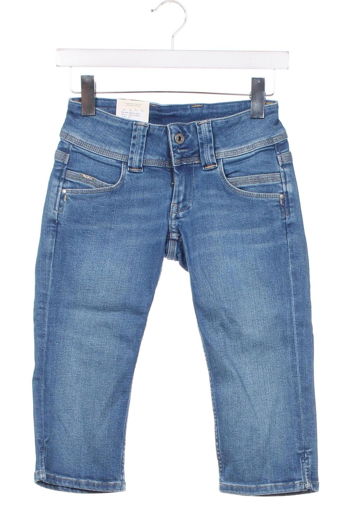 Pantaloni scurți de femei Pepe Jeans, Mărime XS, Culoare Albastru, Preț 132,90 Lei