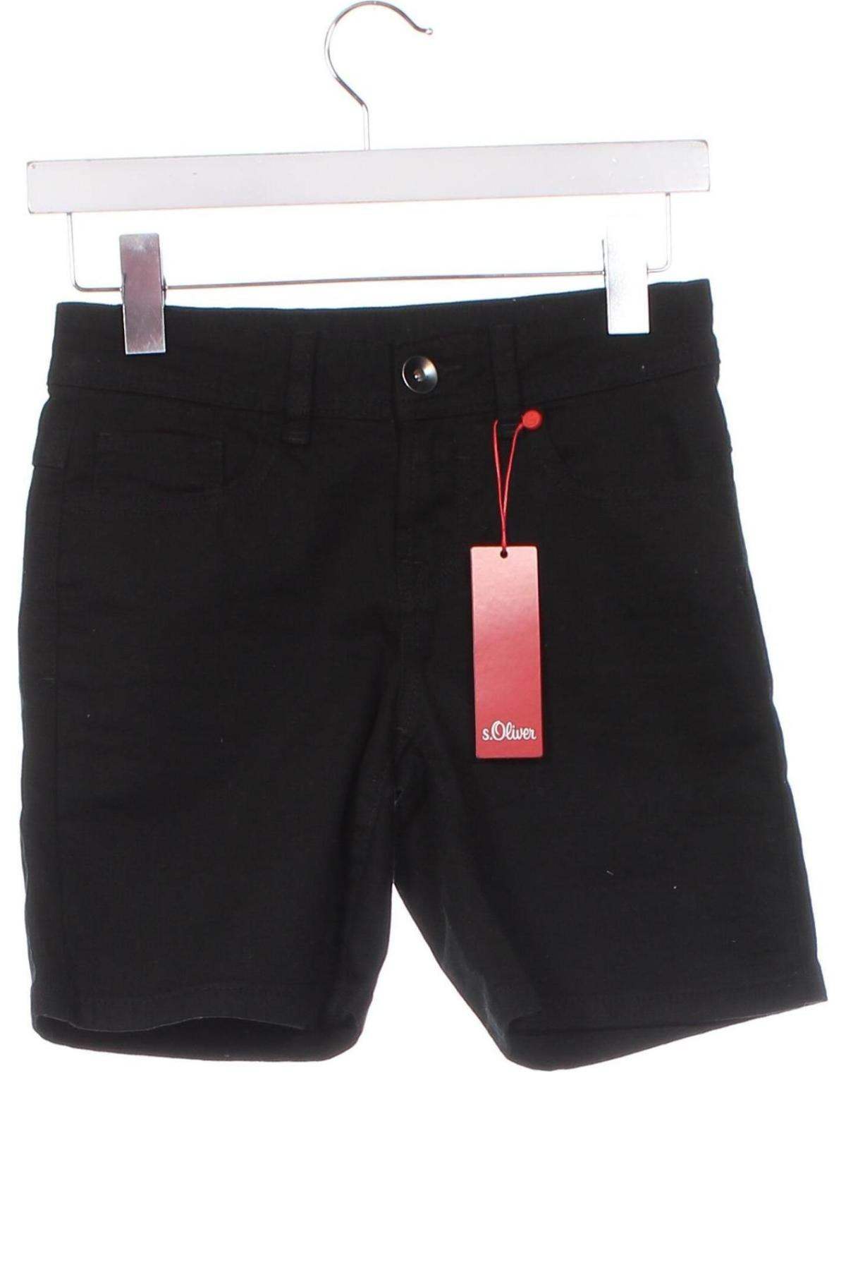 Γυναικείο κοντό παντελόνι S.Oliver, Μέγεθος XS, Χρώμα Μαύρο, Τιμή 7,94 €