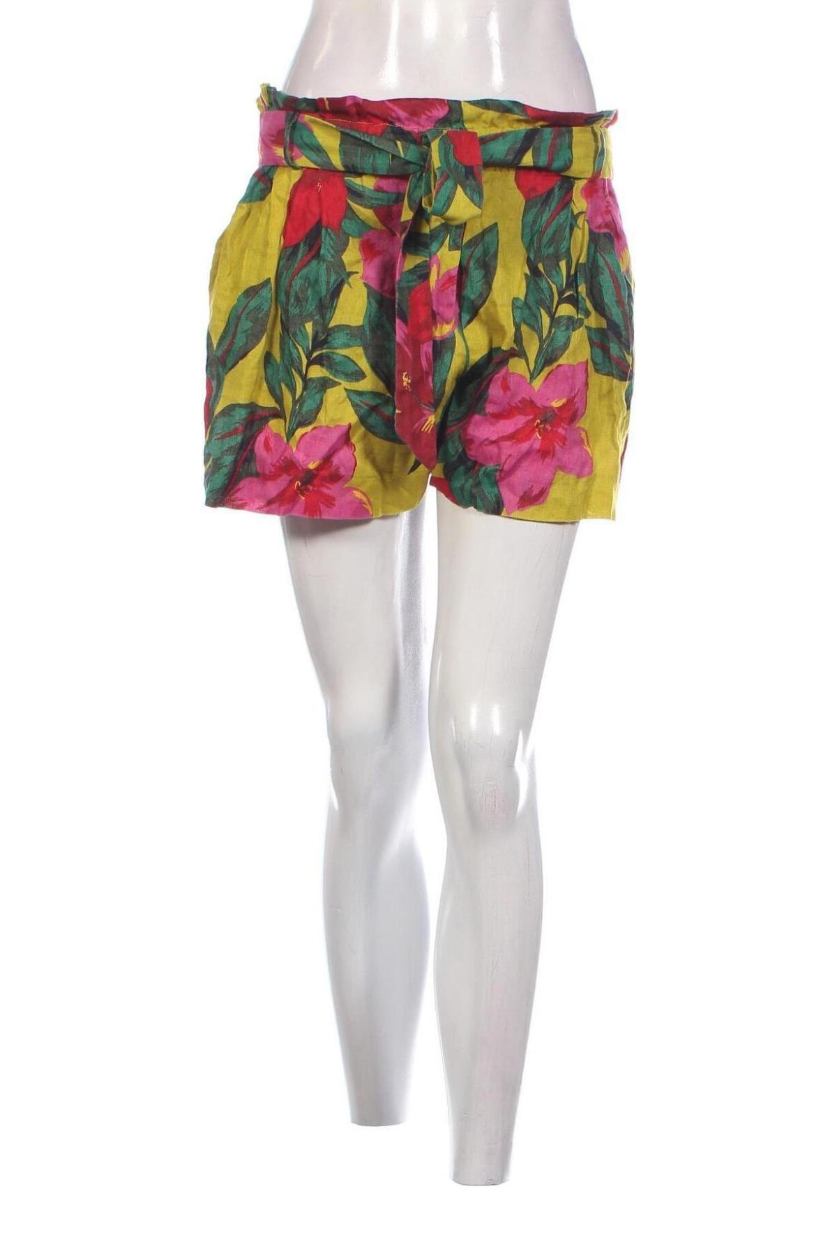Дамски къс панталон Zara, Размер M, Цвят Многоцветен, Цена 19,55 лв.