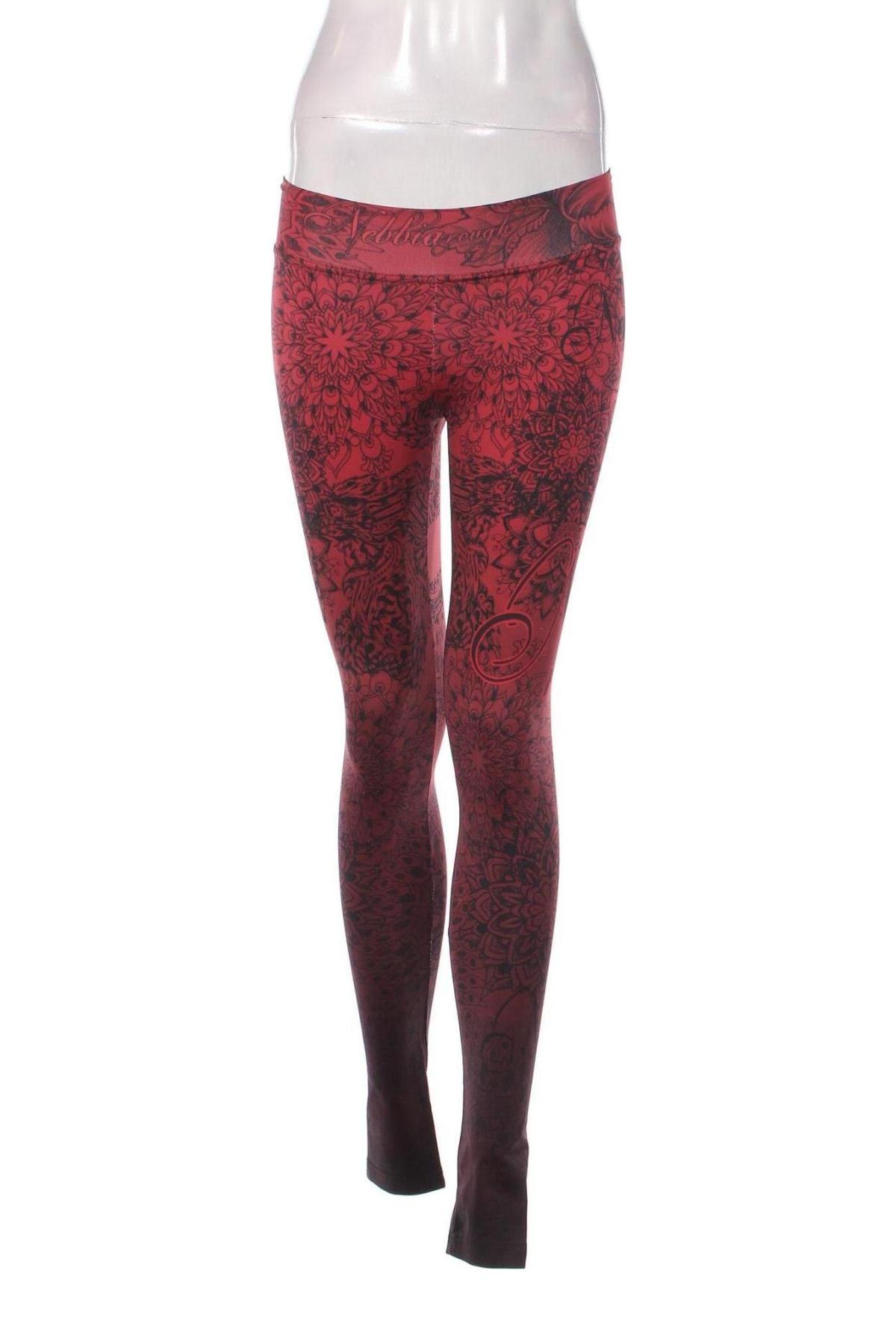 Damskie legginsy, Rozmiar S, Kolor Czerwony, Cena 17,93 zł