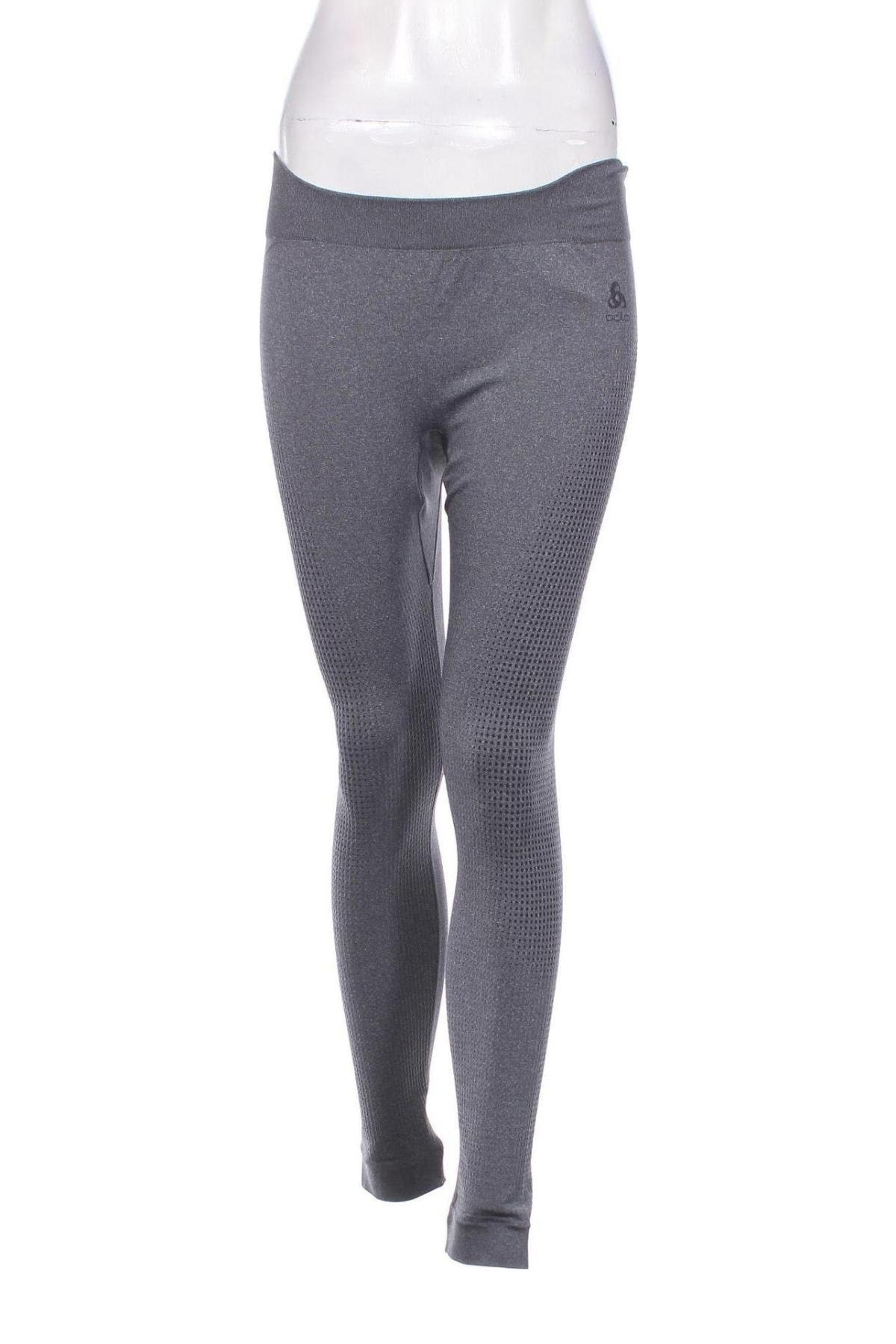 Damen Leggings Odlo, Größe L, Farbe Grau, Preis € 8,63