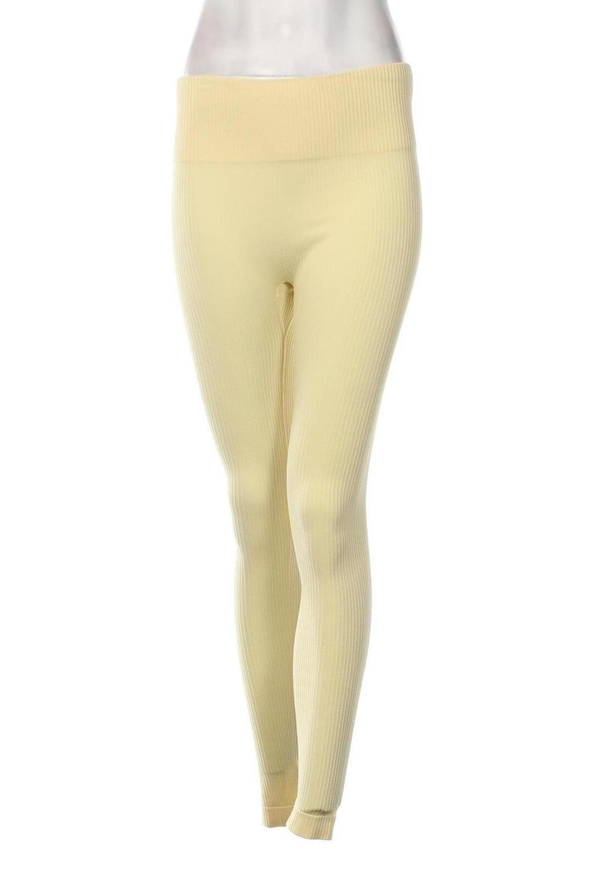 Γυναικείο κολάν Work Out, Μέγεθος S, Χρώμα Κίτρινο, Τιμή 8,73 €