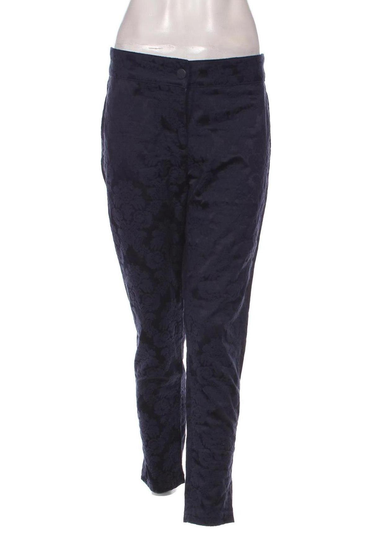 Pantaloni de piele pentru damă Pomodoro, Mărime M, Culoare Albastru, Preț 18,95 Lei