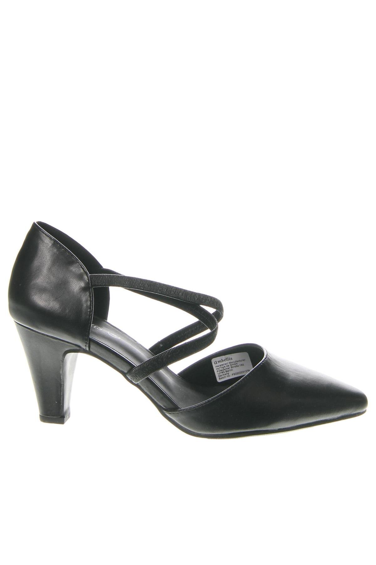 Дамски обувки Ambellis, Размер 41, Цвят Черен, Цена 21,60 лв.