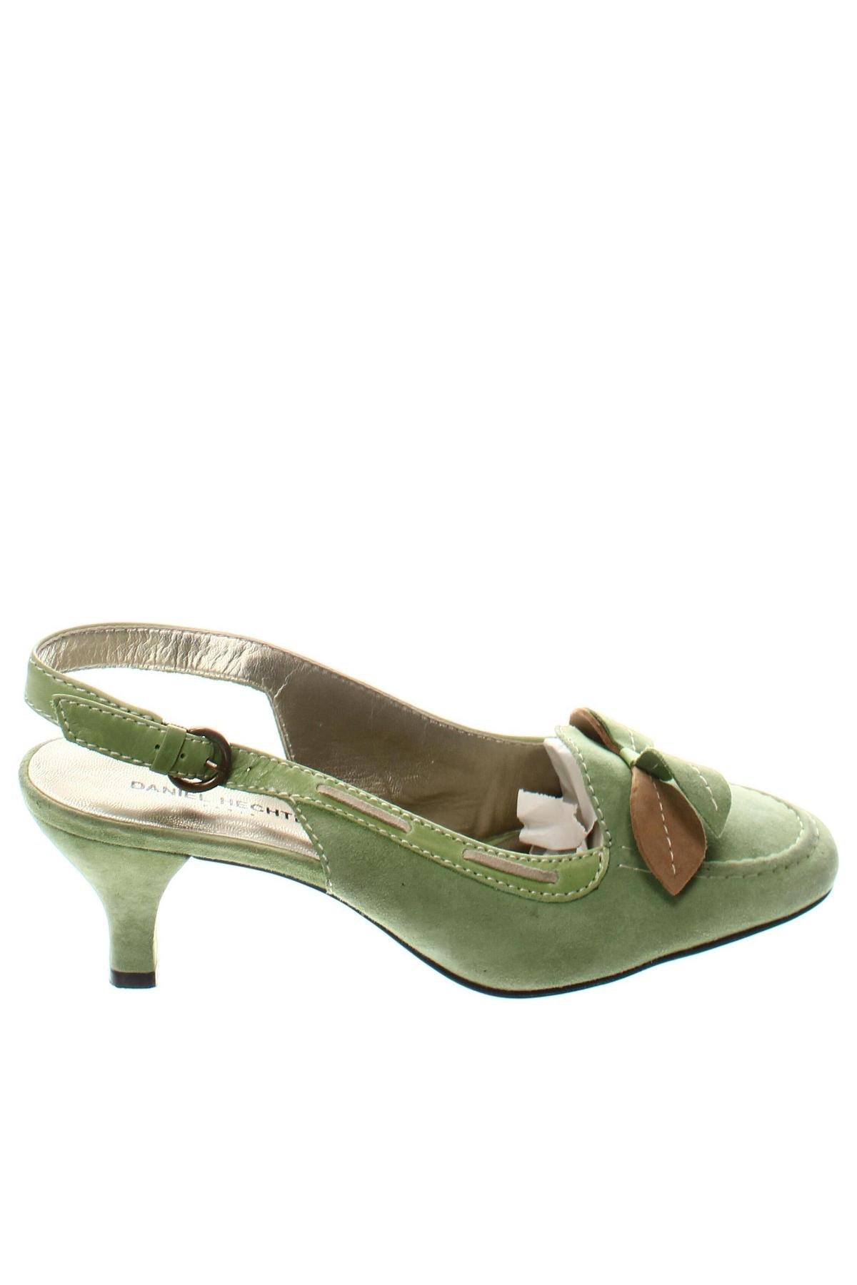 Дамски обувки Daniel Hechter, Размер 39, Цвят Зелен, Цена 104,04 лв.
