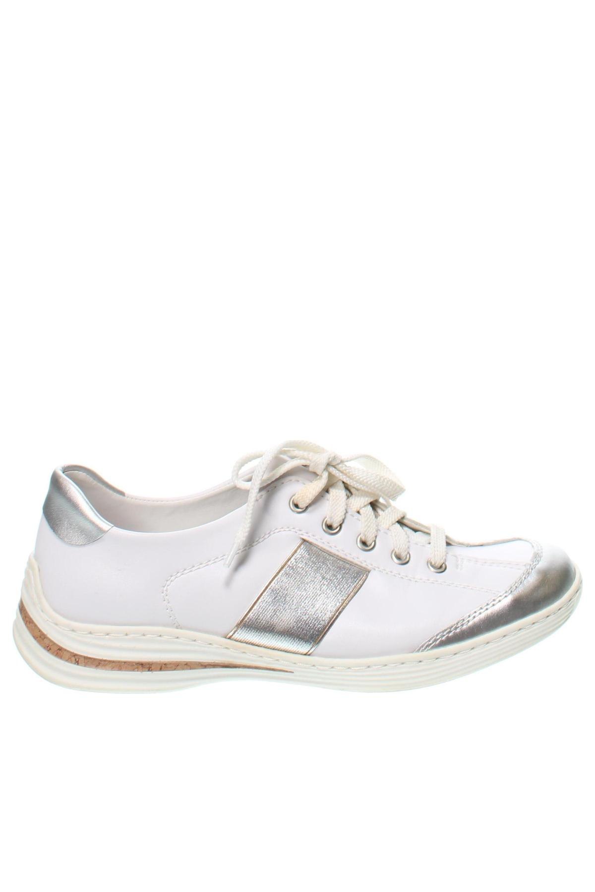 Дамски обувки Rieker, Размер 40, Цвят Бял, Цена 37,20 лв.