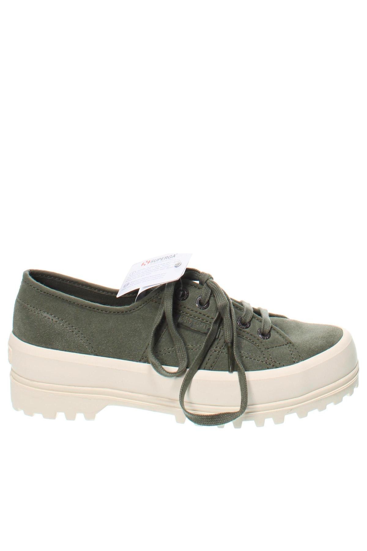 Încălțăminte de damă Superga, Mărime 37, Culoare Verde, Preț 267,10 Lei