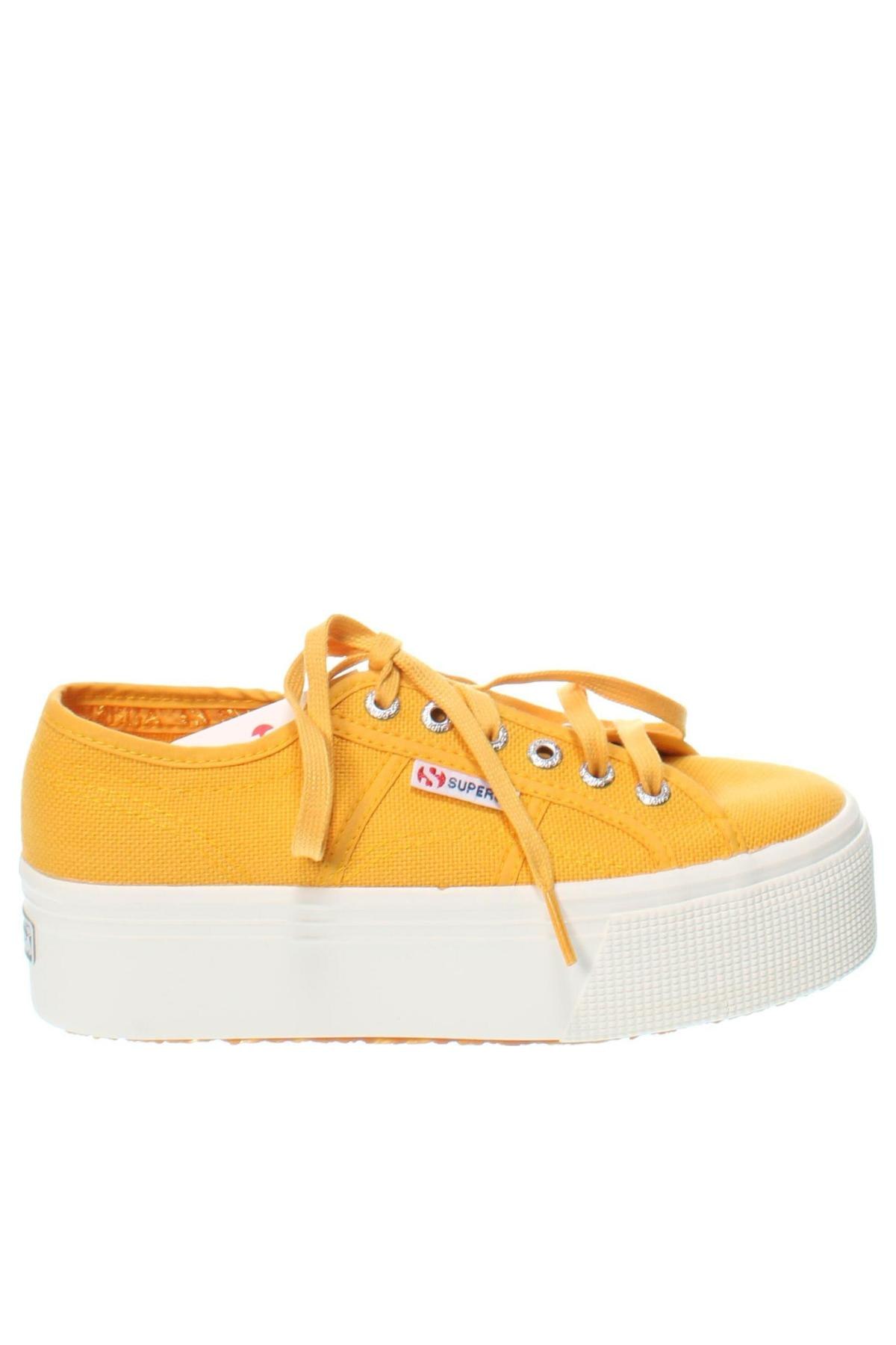 Γυναικεία παπούτσια Superga, Μέγεθος 36, Χρώμα Κίτρινο, Τιμή 41,86 €