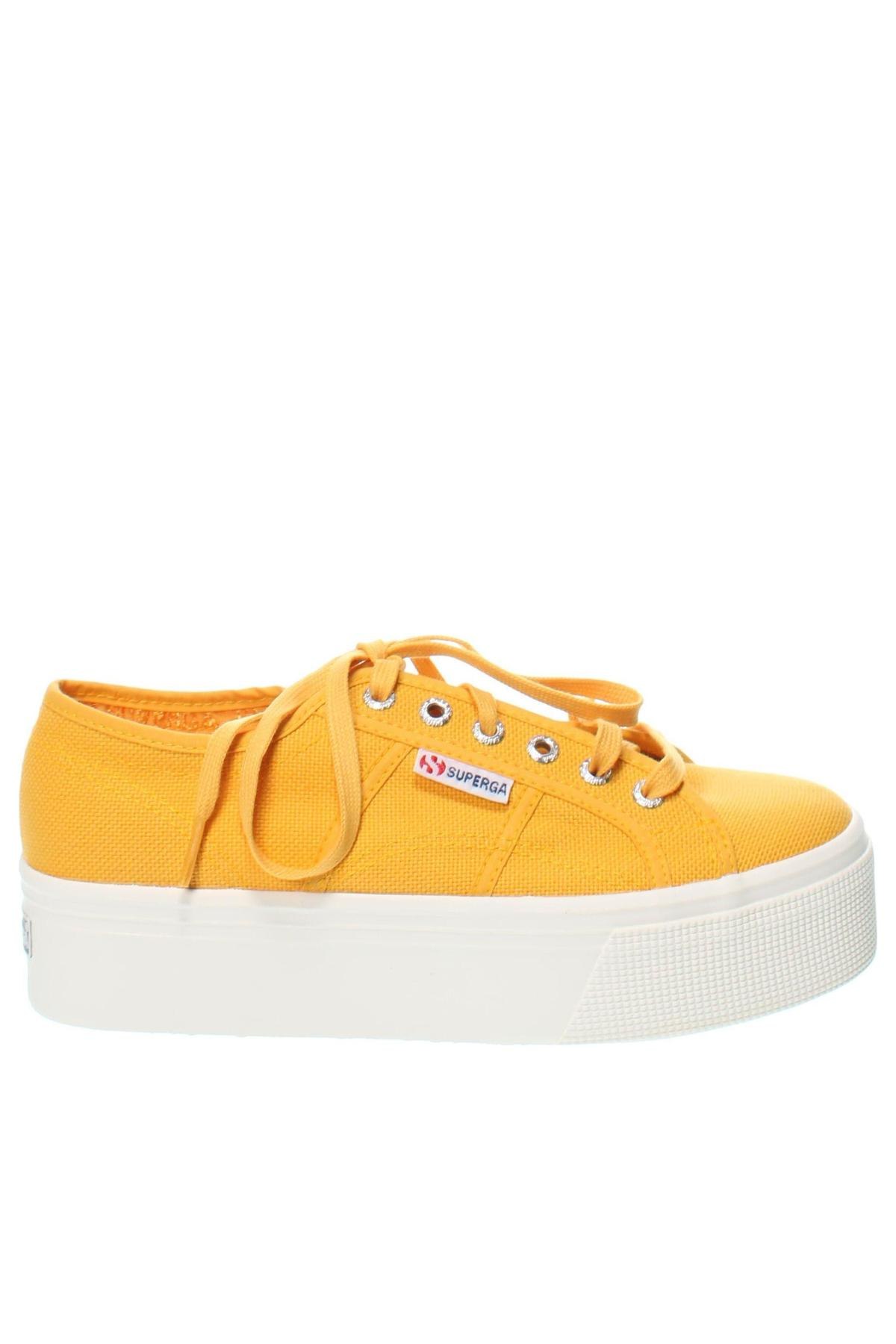 Дамски обувки Superga, Размер 39, Цвят Жълт, Цена 81,20 лв.