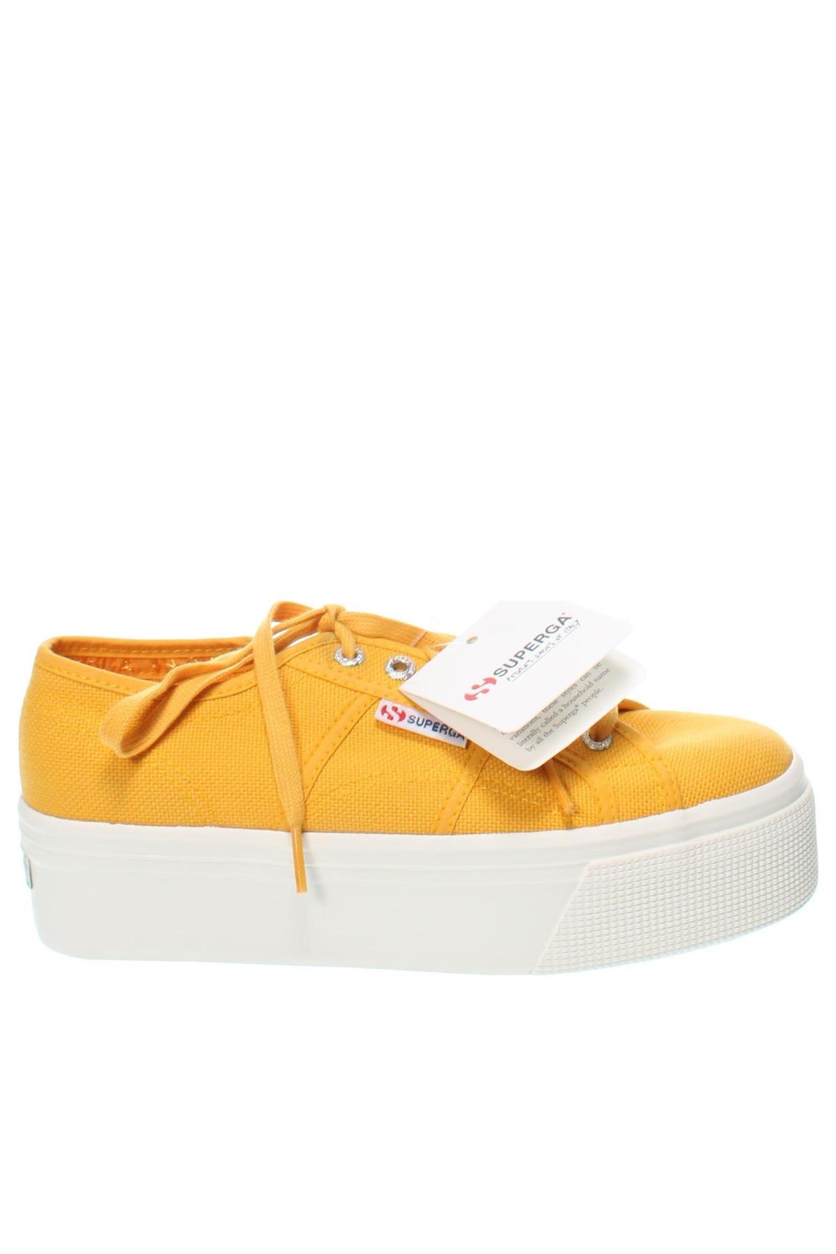 Damenschuhe Superga, Größe 38, Farbe Gelb, Preis 47,09 €