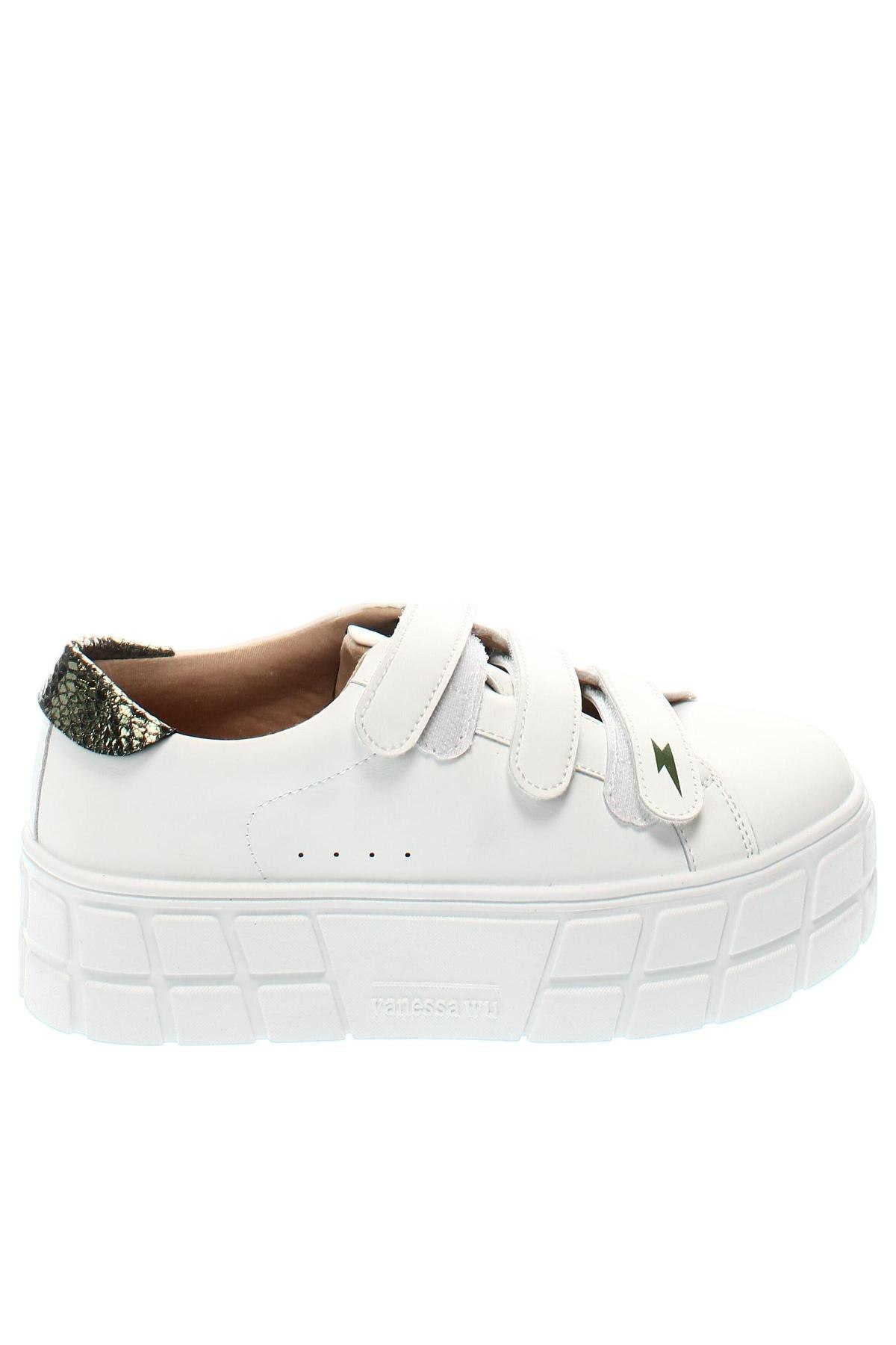 Γυναικεία παπούτσια Vanessa Wu, Μέγεθος 36, Χρώμα Λευκό, Τιμή 36,08 €