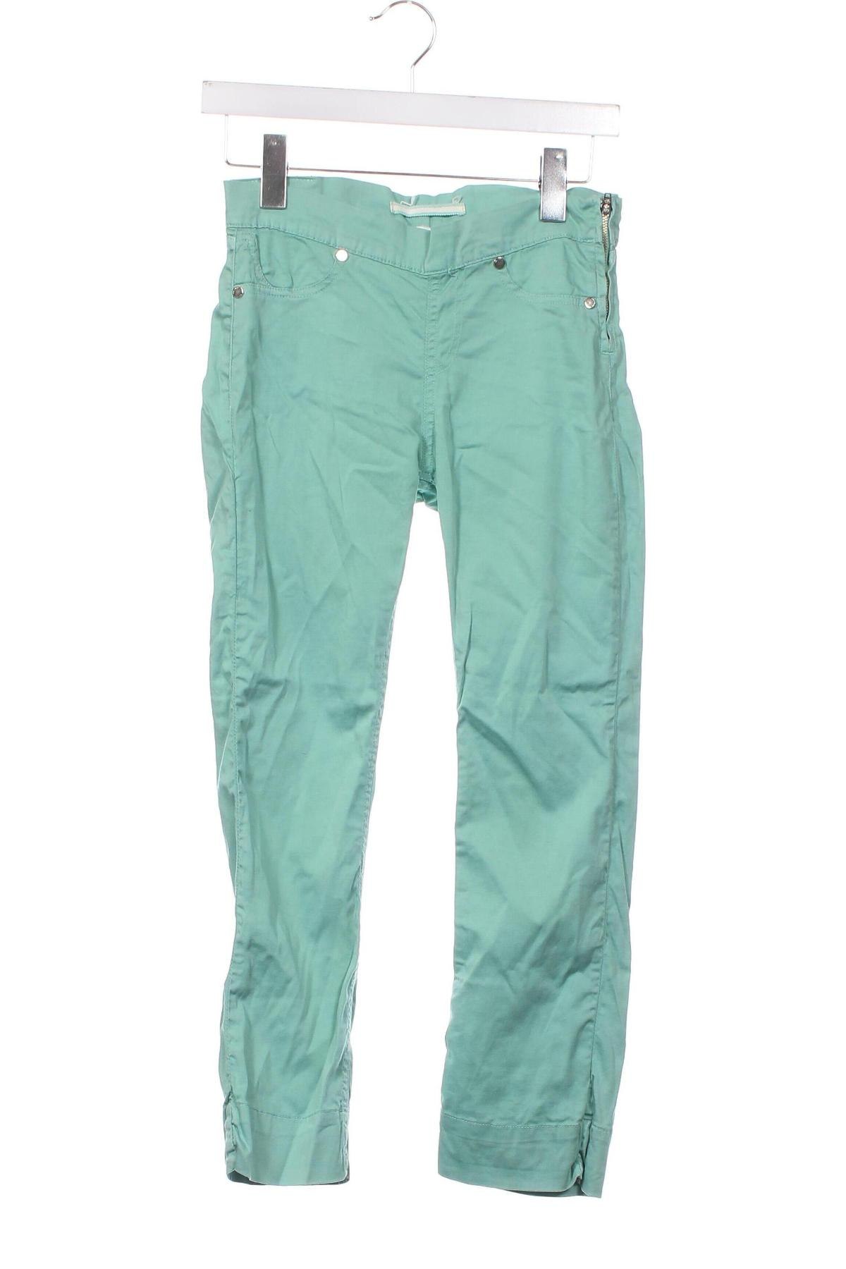 Дамски панталон, Размер XS, Цвят Зелен, Цена 17,60 лв.