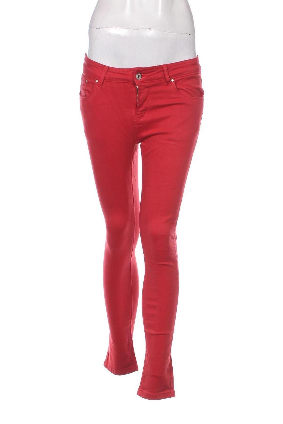 Дамски панталон, Размер M, Цвят Червен, Цена 8,12 лв.