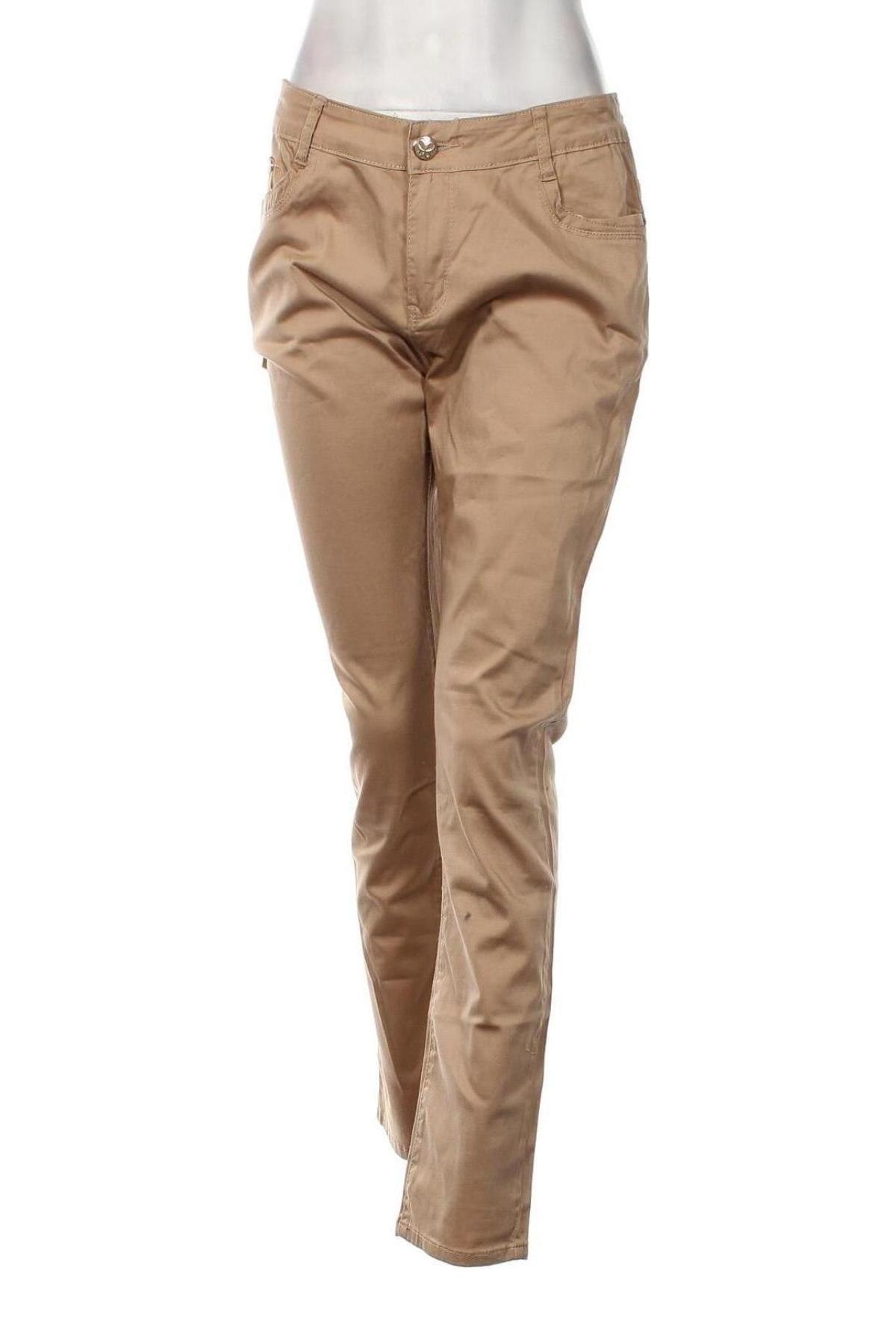 Pantaloni de femei, Mărime XL, Culoare Bej, Preț 76,46 Lei