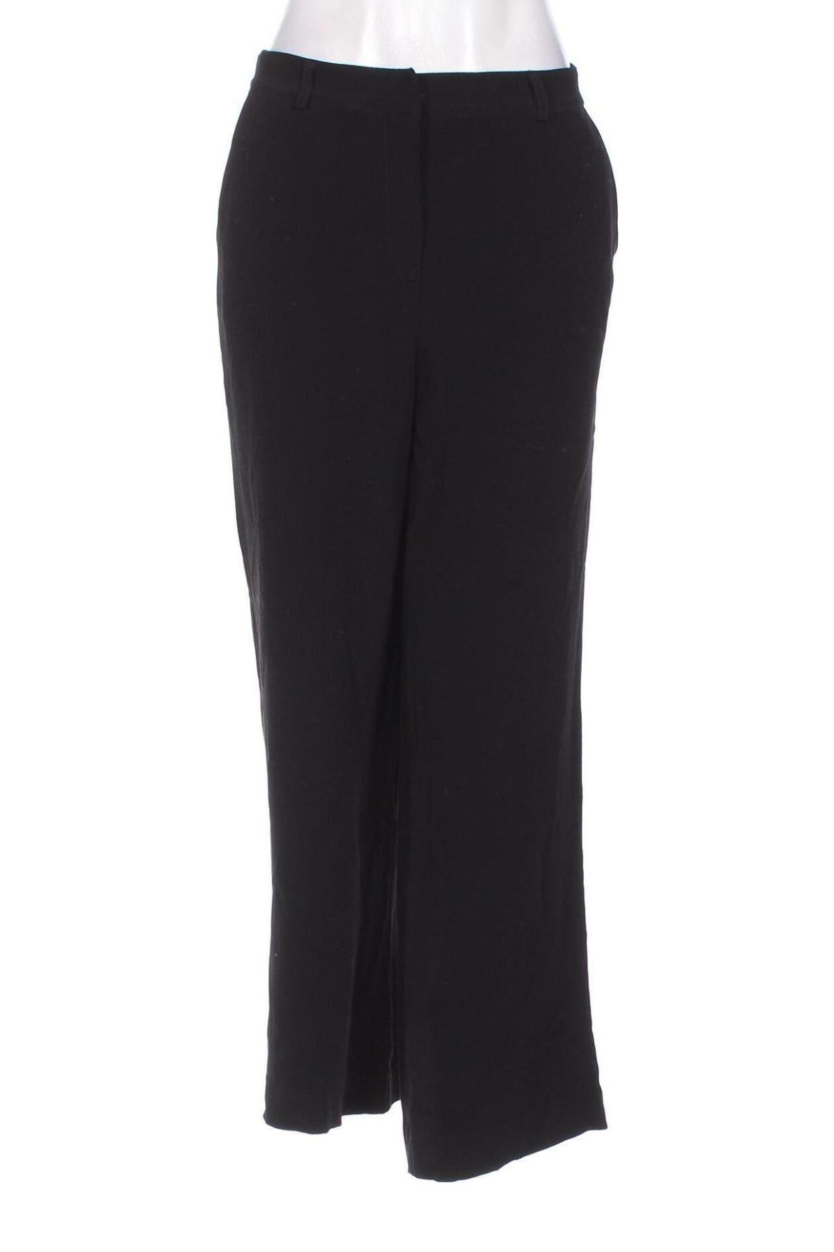 Pantaloni de femei A Lot Less x About You, Mărime L, Culoare Negru, Preț 97,50 Lei