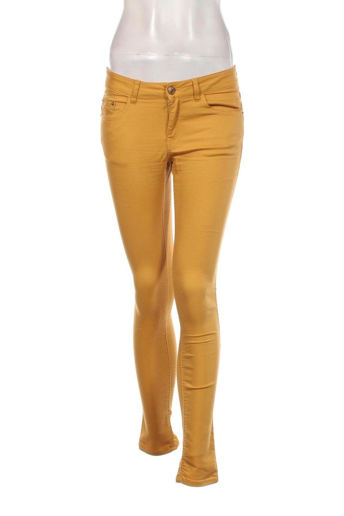 Дамски панталон Bik Bok, Размер M, Цвят Жълт, Цена 17,60 лв.