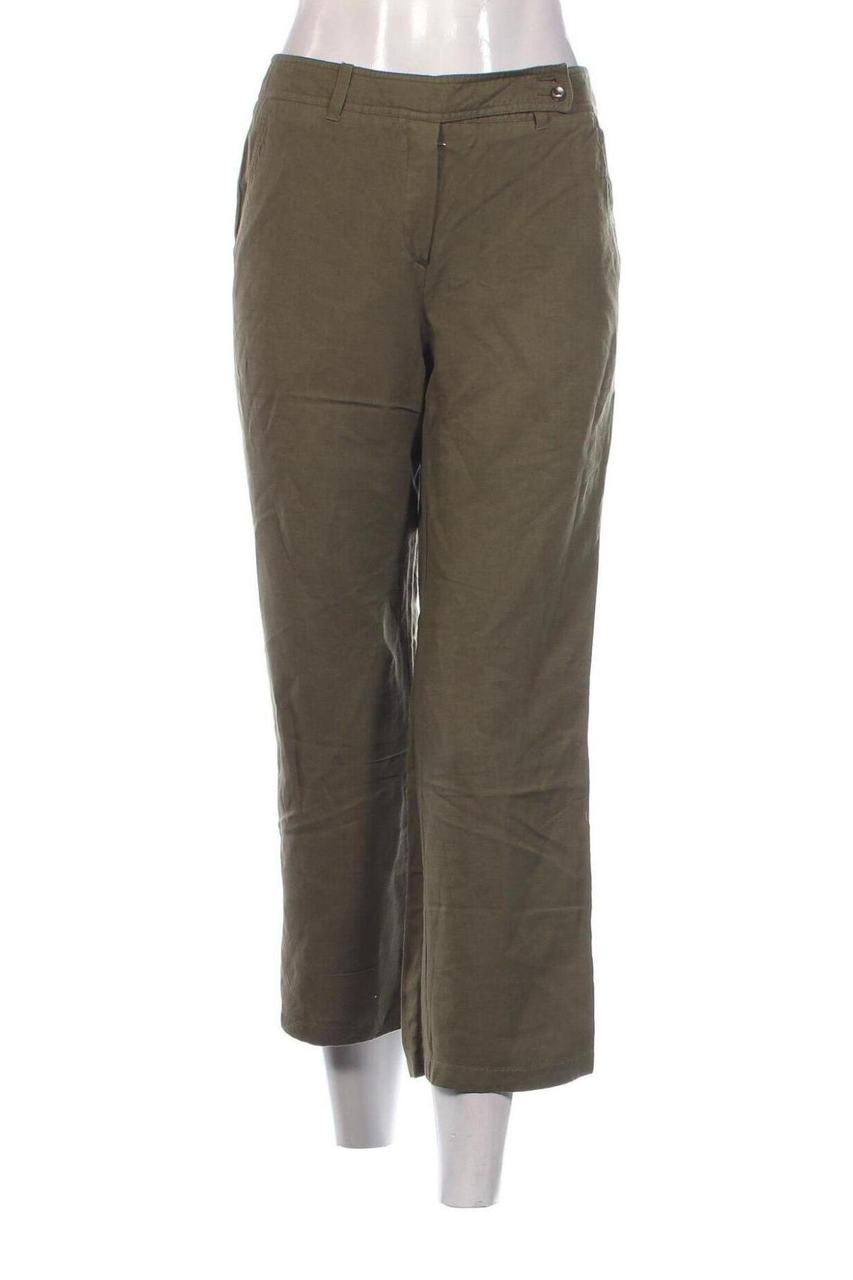 Дамски панталон Brax, Размер M, Цвят Зелен, Цена 32,64 лв.