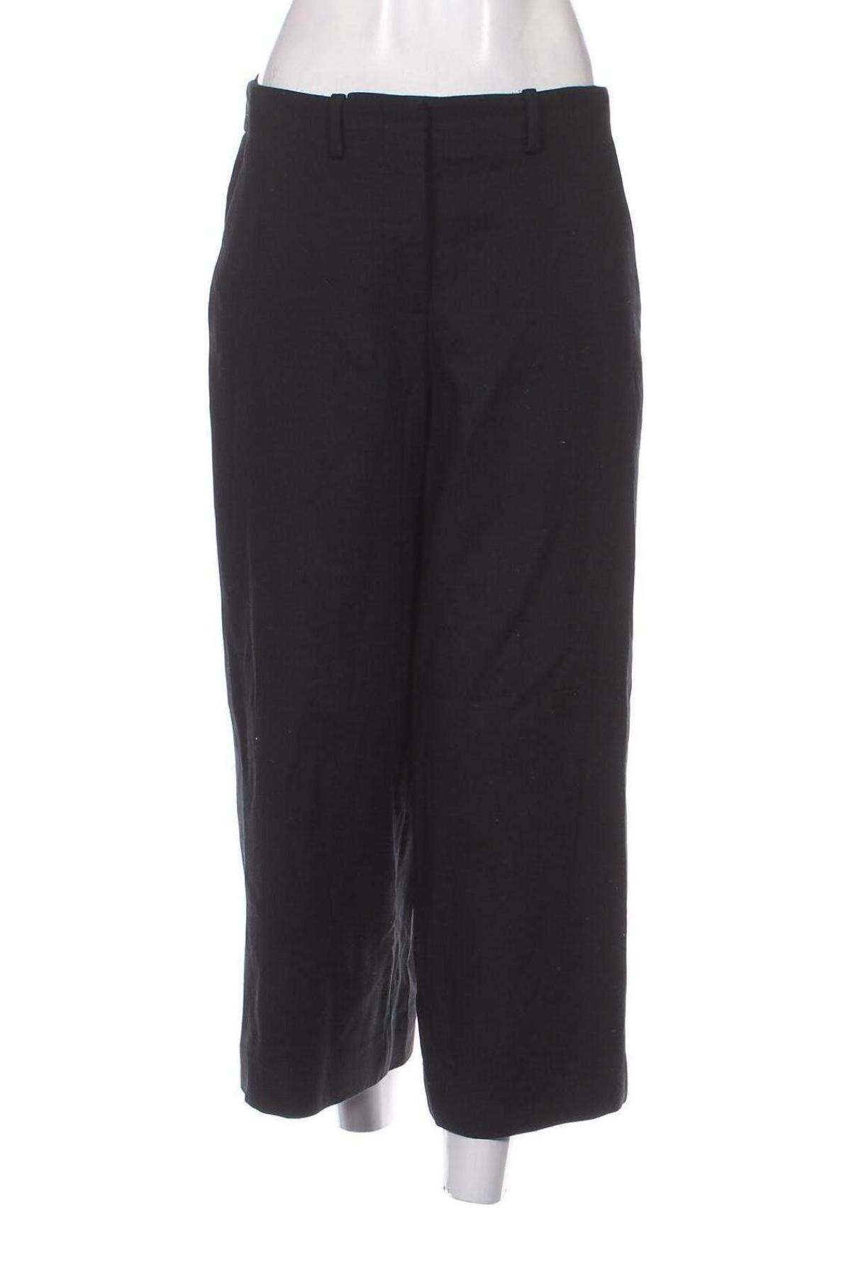Дамски панталон COS, Размер M, Цвят Черен, Цена 37,40 лв.