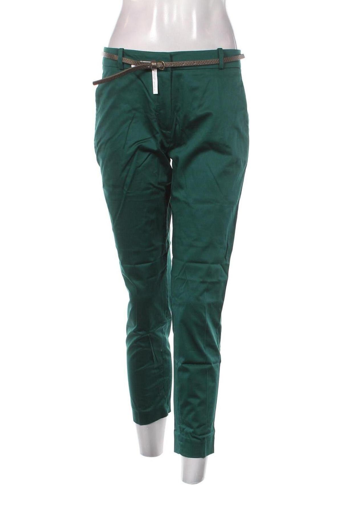 Pantaloni de femei Camaieu, Mărime M, Culoare Verde, Preț 151,32 Lei