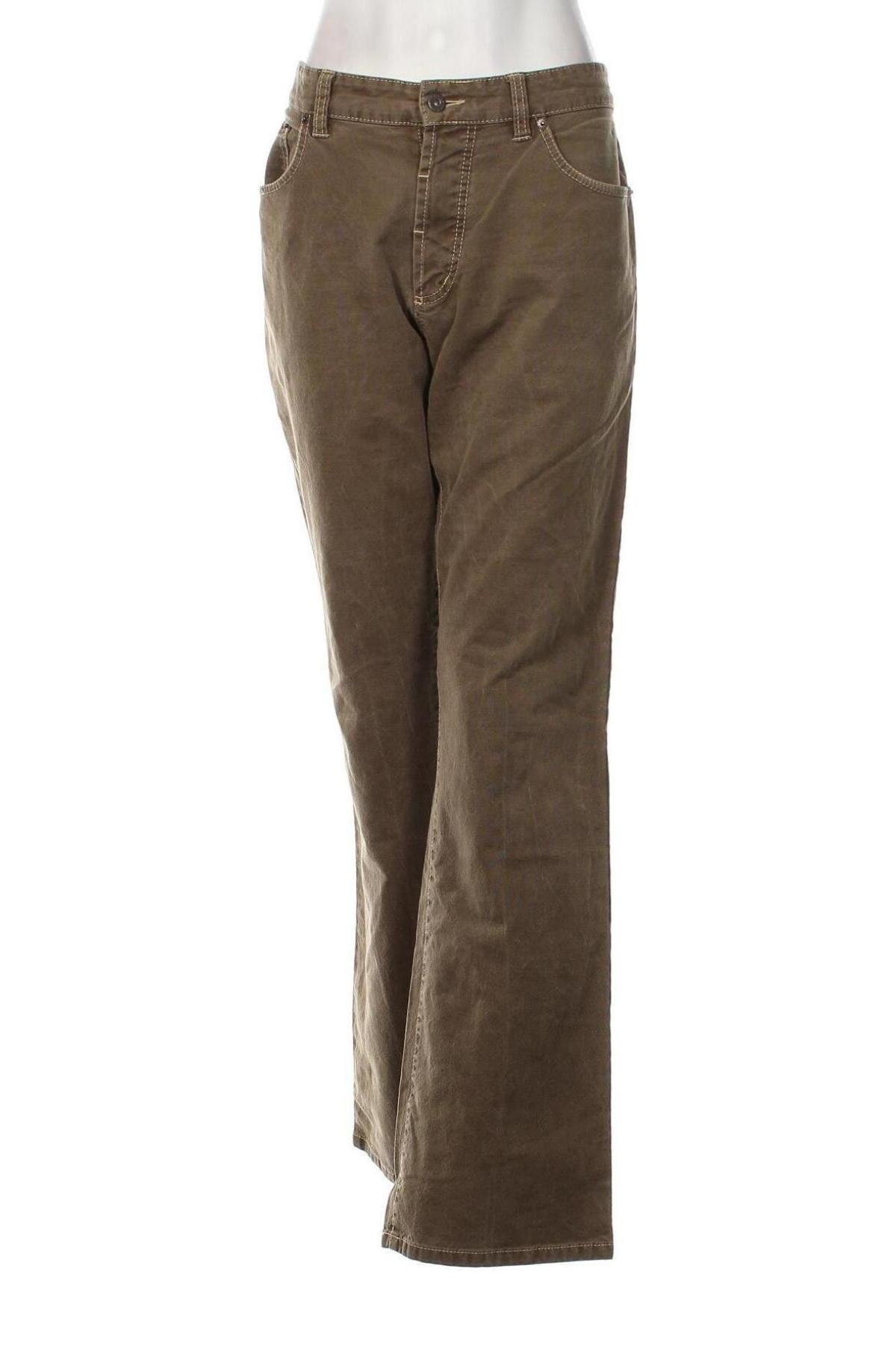 Pantaloni de femei Camel Active, Mărime XL, Culoare Verde, Preț 122,19 Lei