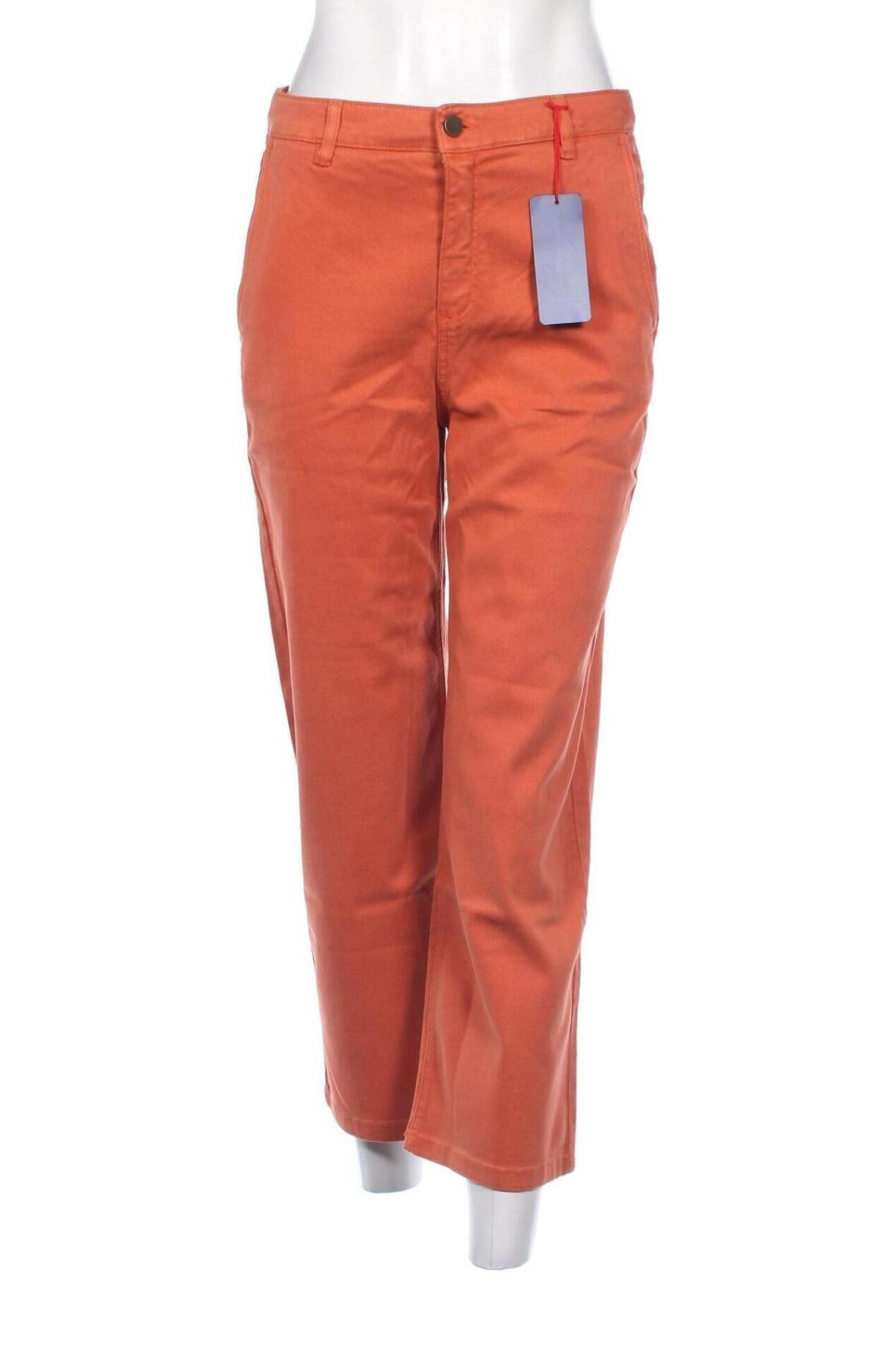 Damenhose Cyrillus, Größe M, Farbe Orange, Preis € 20,91