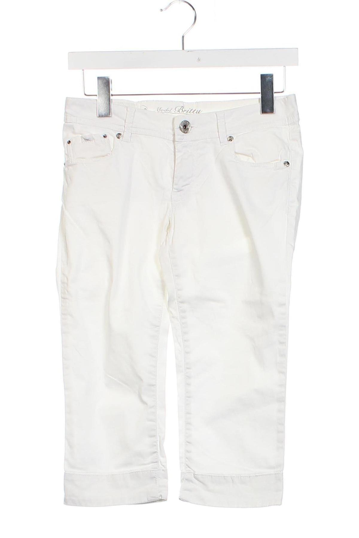 Pantaloni de femei Gas, Mărime XS, Culoare Alb, Preț 121,43 Lei