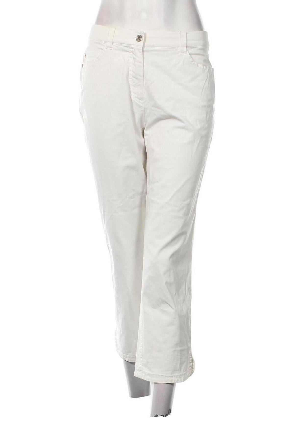 Дамски панталон Gerry Weber, Размер M, Цвят Бял, Цена 47,47 лв.