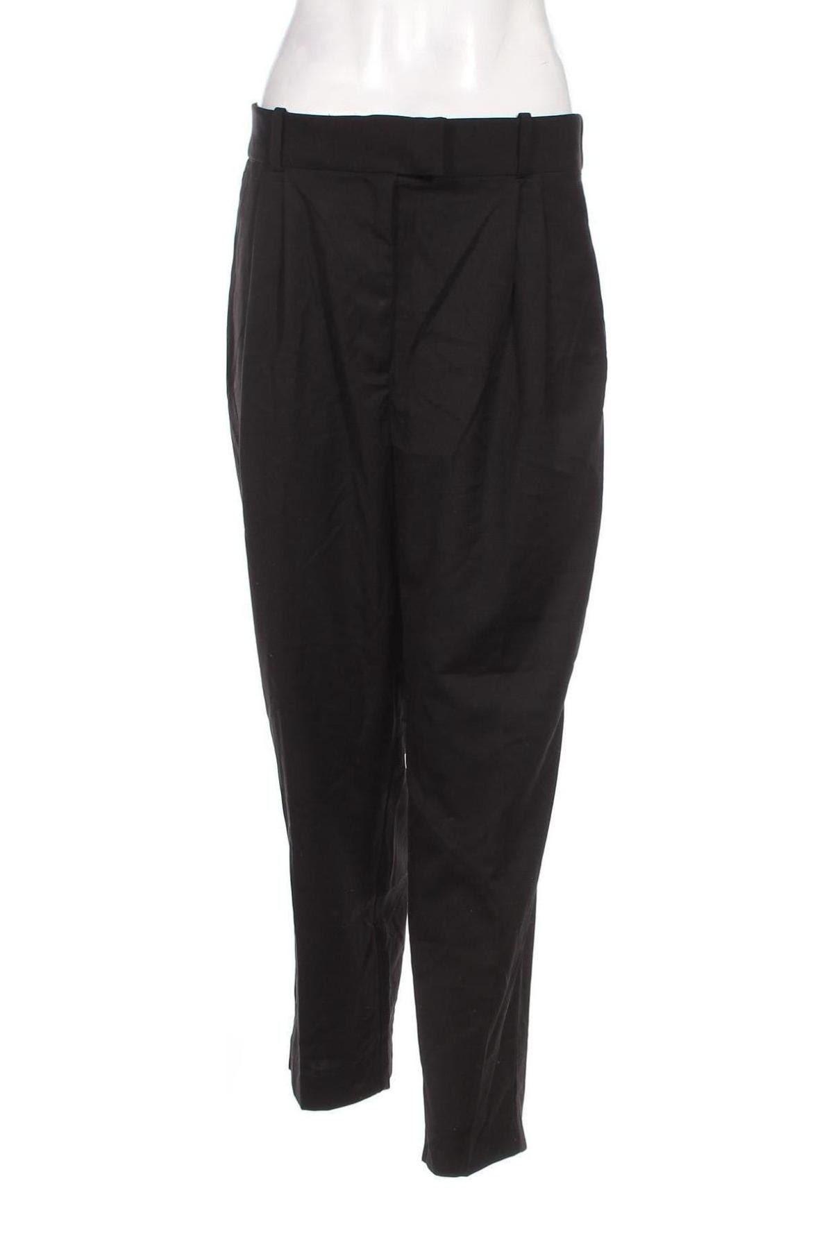 Дамски панталон H&M, Размер L, Цвят Черен, Цена 7,25 лв.
