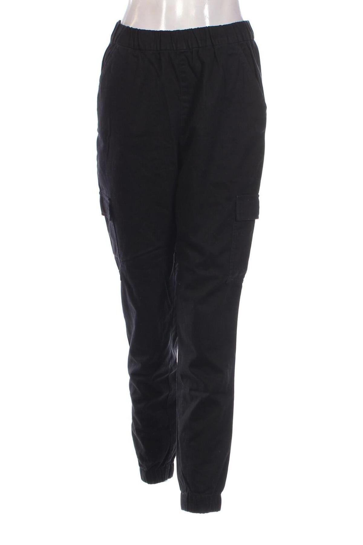 Дамски панталон H&M Divided, Размер M, Цвят Черен, Цена 17,60 лв.